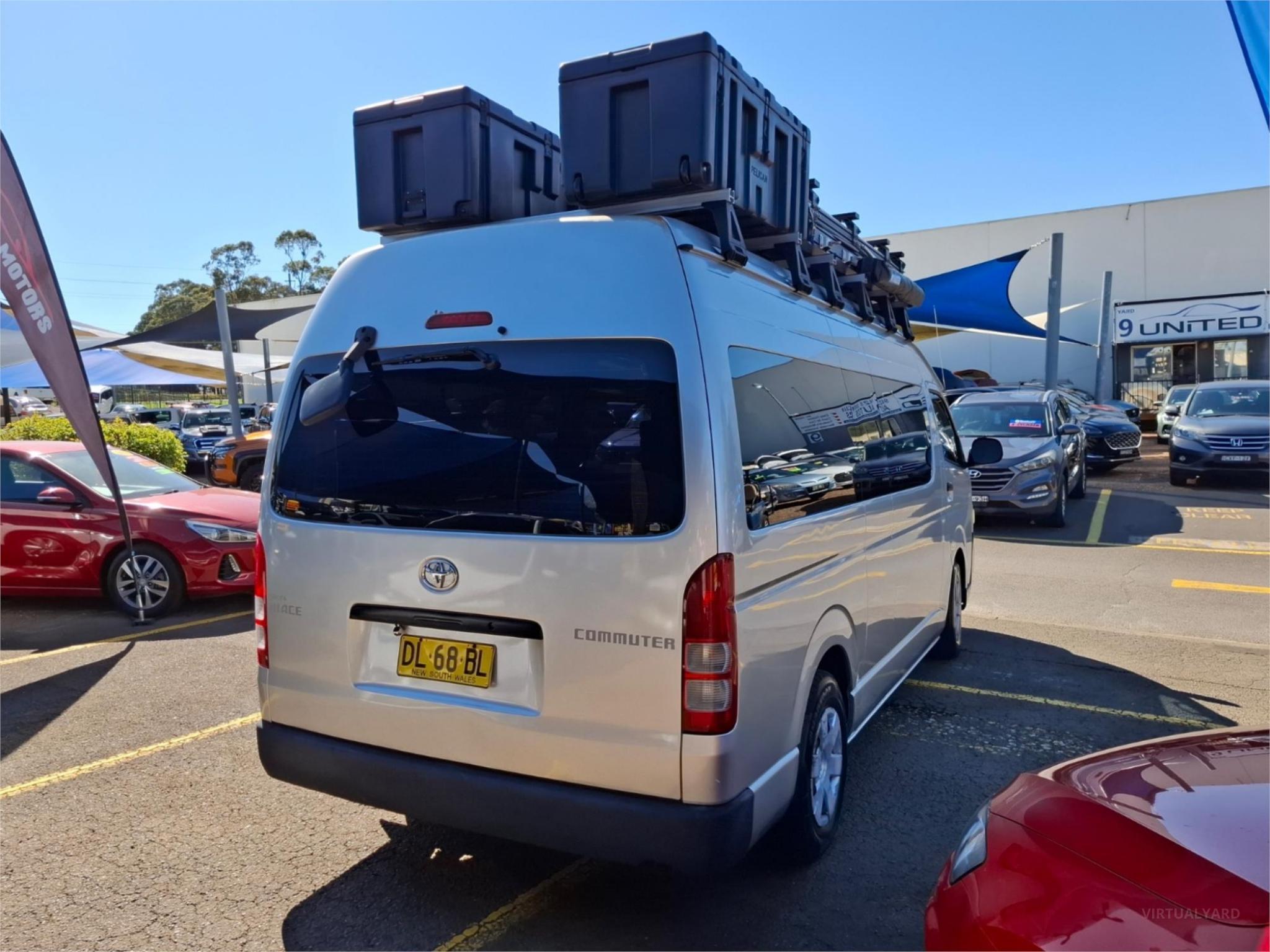 2006 TOYOTA HIACE KDH223R COMMUTER BUS HIGH ROOF SUPER LWB 14ST 5DR MAN 5SP, 3.0DT image 7