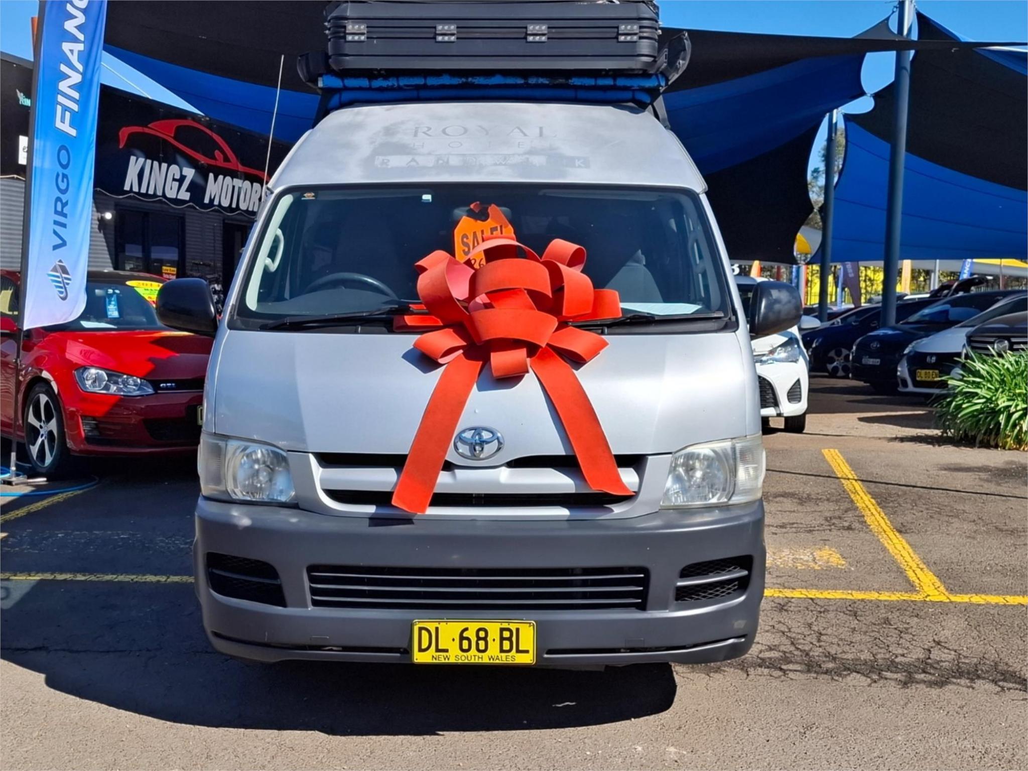 2006 TOYOTA HIACE KDH223R COMMUTER BUS HIGH ROOF SUPER LWB 14ST 5DR MAN 5SP, 3.0DT image 2