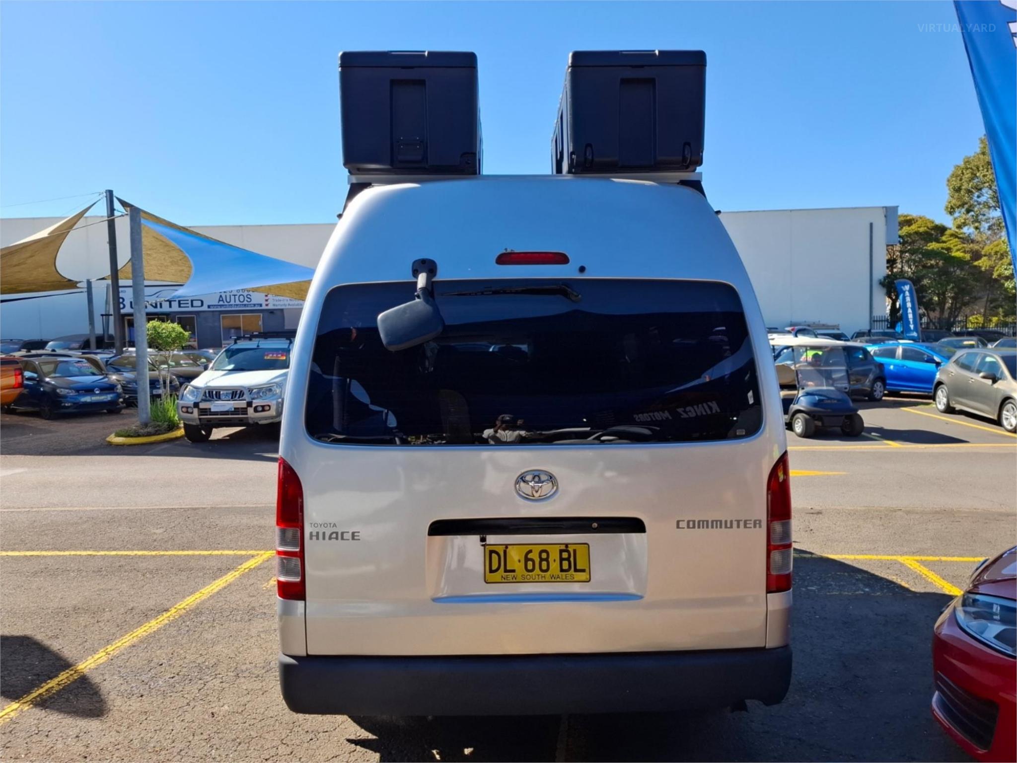 2006 TOYOTA HIACE KDH223R COMMUTER BUS HIGH ROOF SUPER LWB 14ST 5DR MAN 5SP, 3.0DT image 6