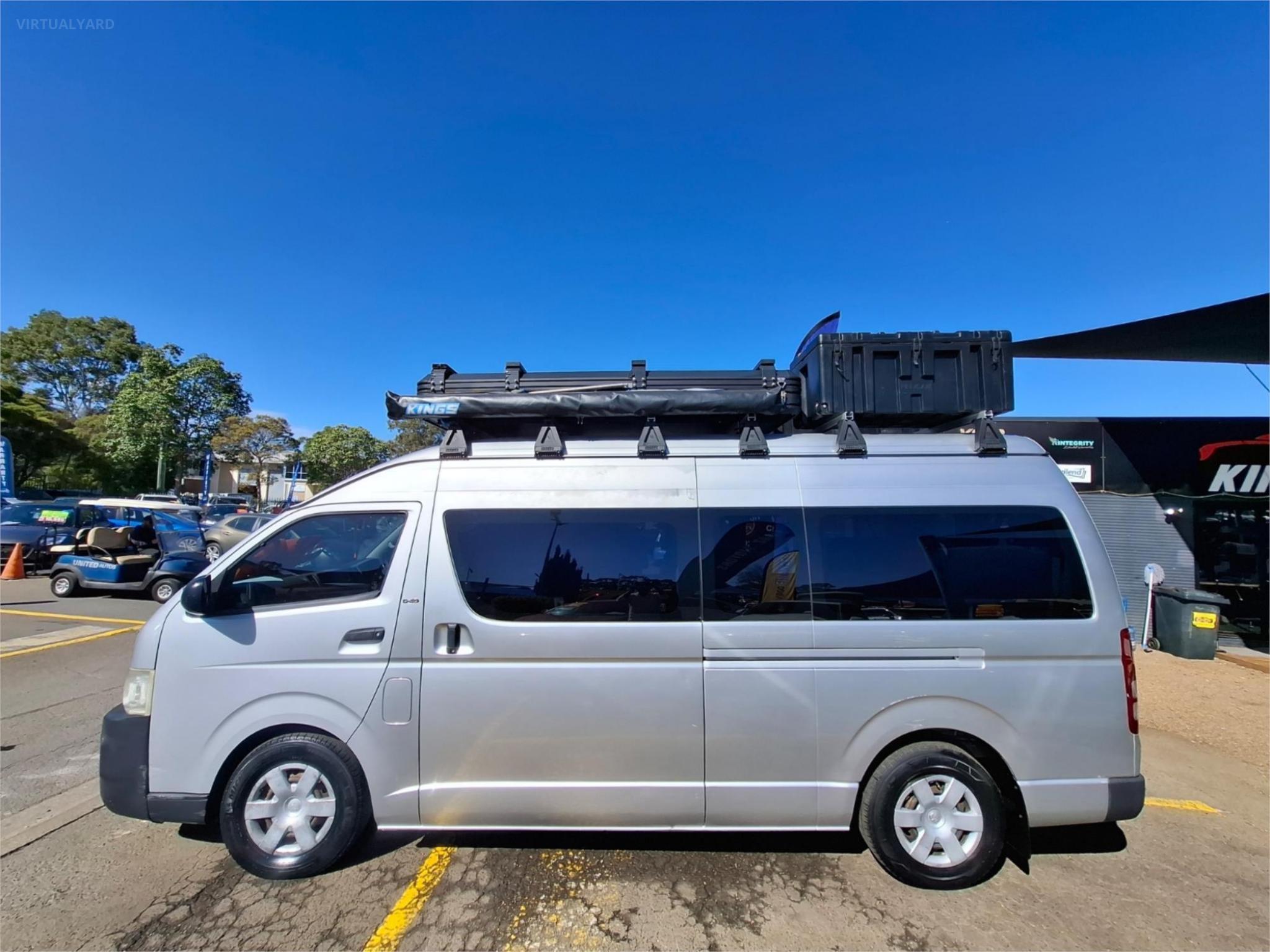 2006 TOYOTA HIACE KDH223R COMMUTER BUS HIGH ROOF SUPER LWB 14ST 5DR MAN 5SP, 3.0DT image 4