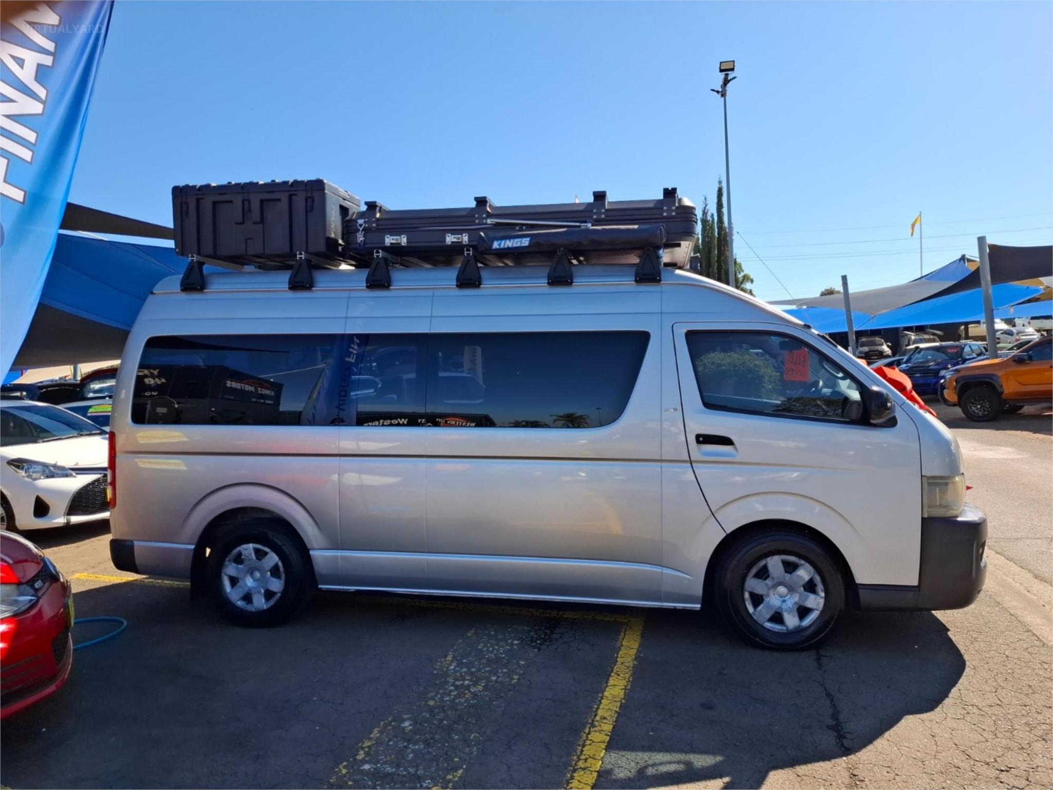 2006 TOYOTA HIACE KDH223R COMMUTER BUS HIGH ROOF SUPER LWB 14ST 5DR MAN 5SP, 3.0DT image 8