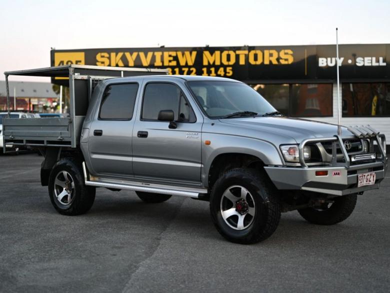 2003 TOYOTA HILUX VZN167R Utility Dual Cab 4dr Man 5sp 4x4 3.4i