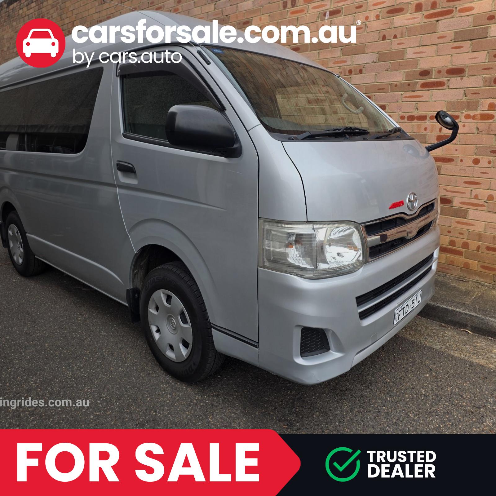 Toyota Second Hand Vans Brisbane 2020 TOYOTA HIACE LWB AUTO VAN