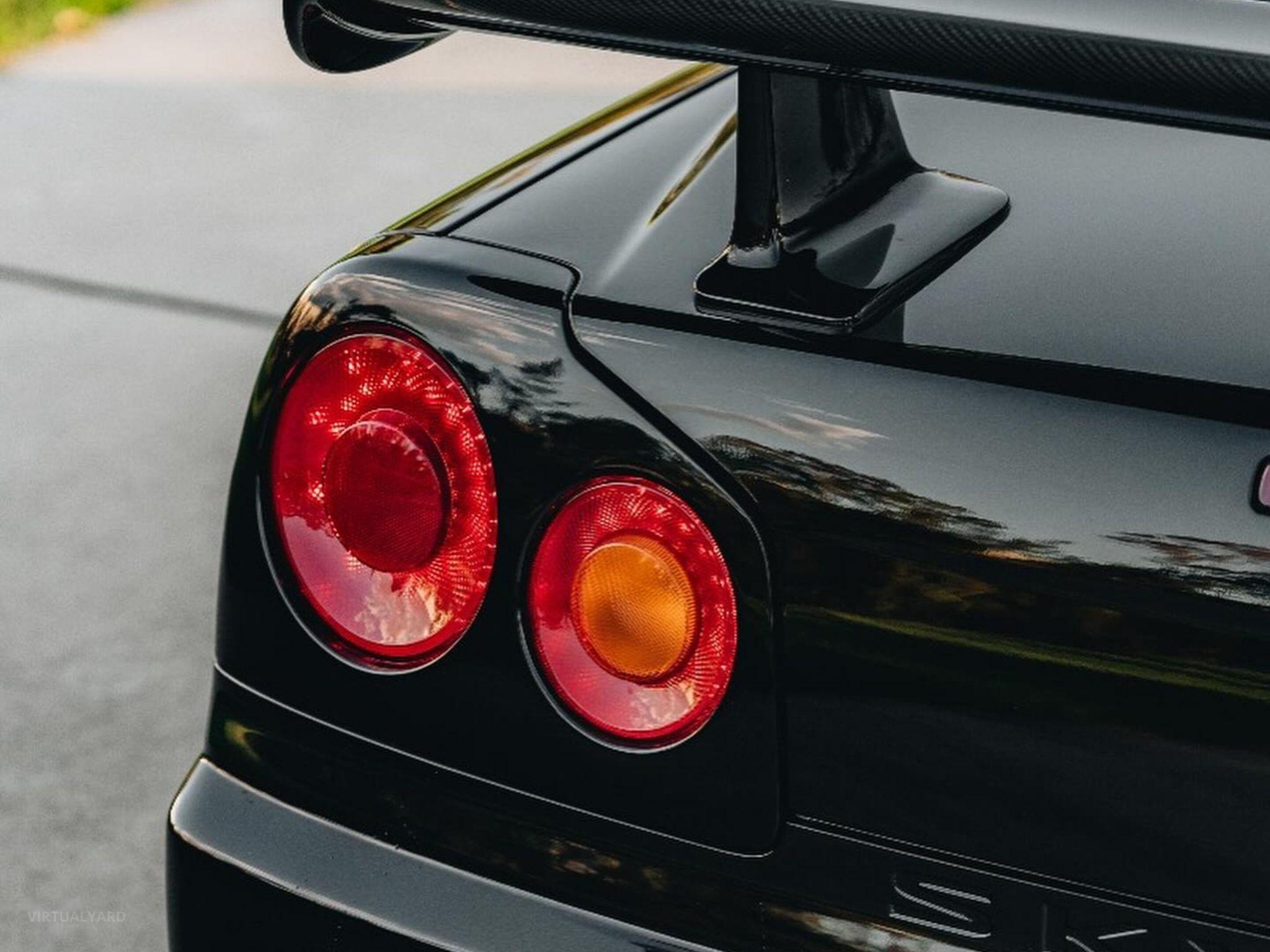 NISSAN R34 GTR V SPEC II NUR PEARL BLACK