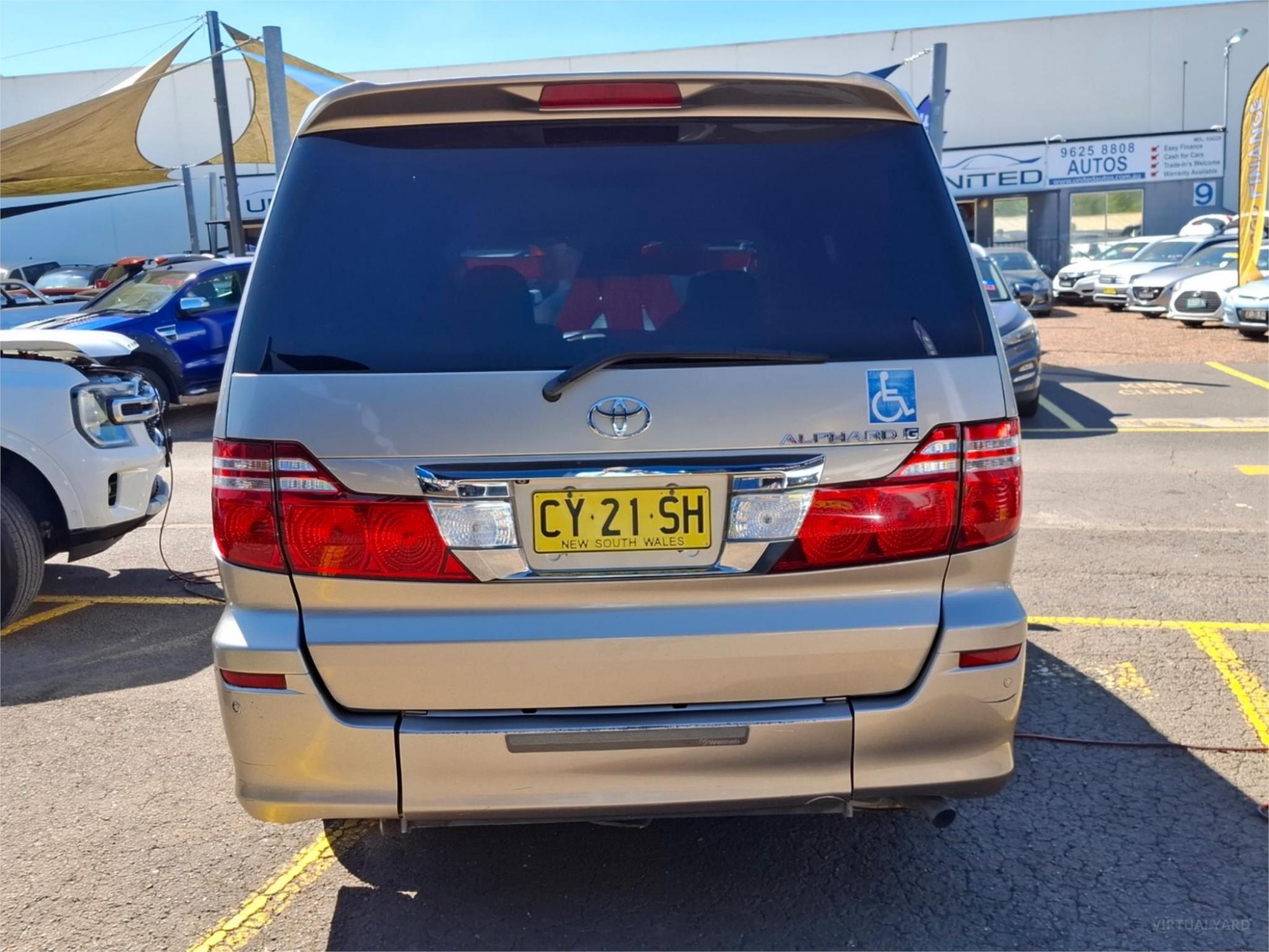 2006 TOYOTA ALPHARD image 6