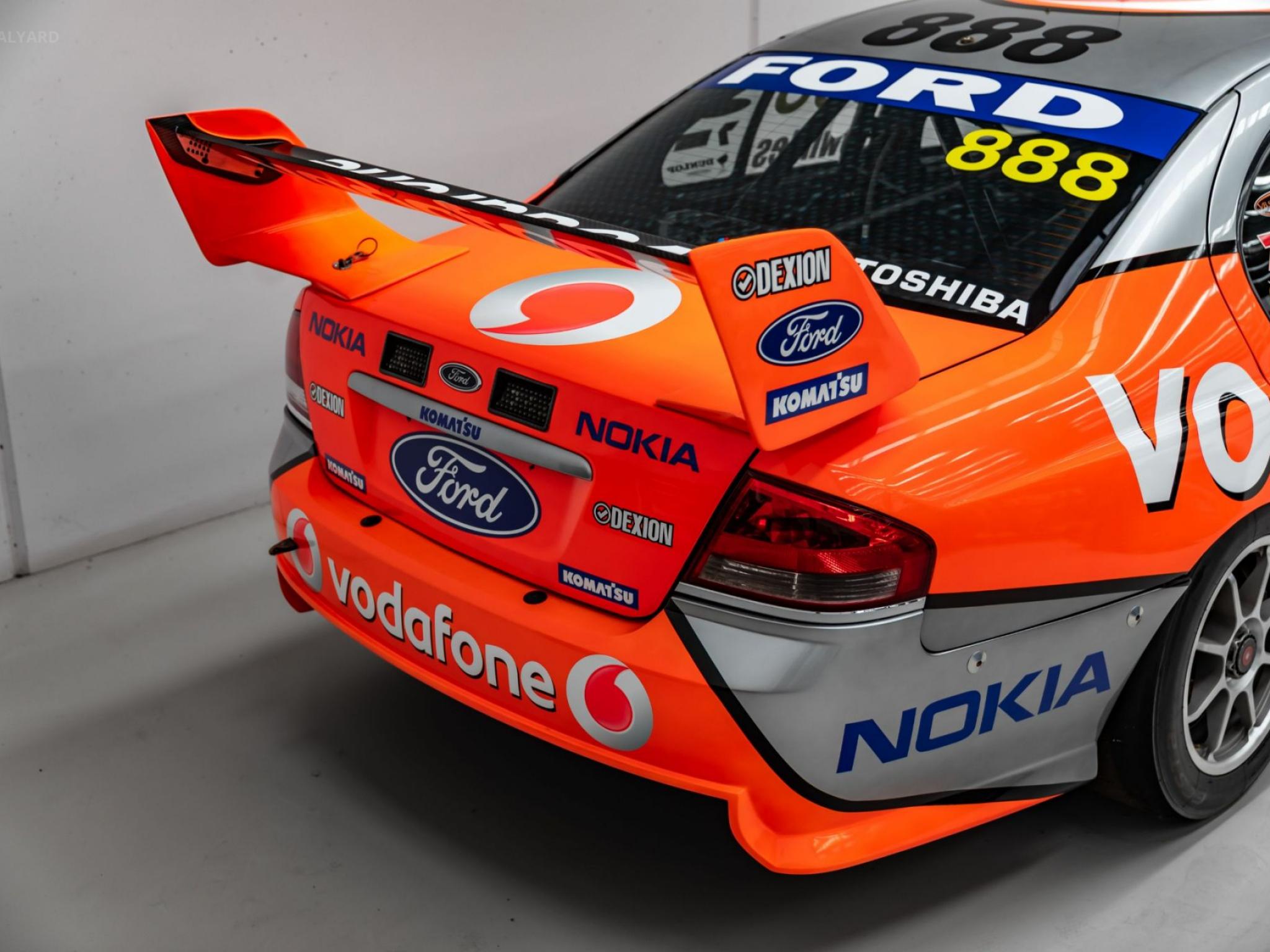 FORD BF 888 LOWNDES SUPERCAR 888 CRAIG LOWNDES BUILT BY TRIPLE EIGHT ...