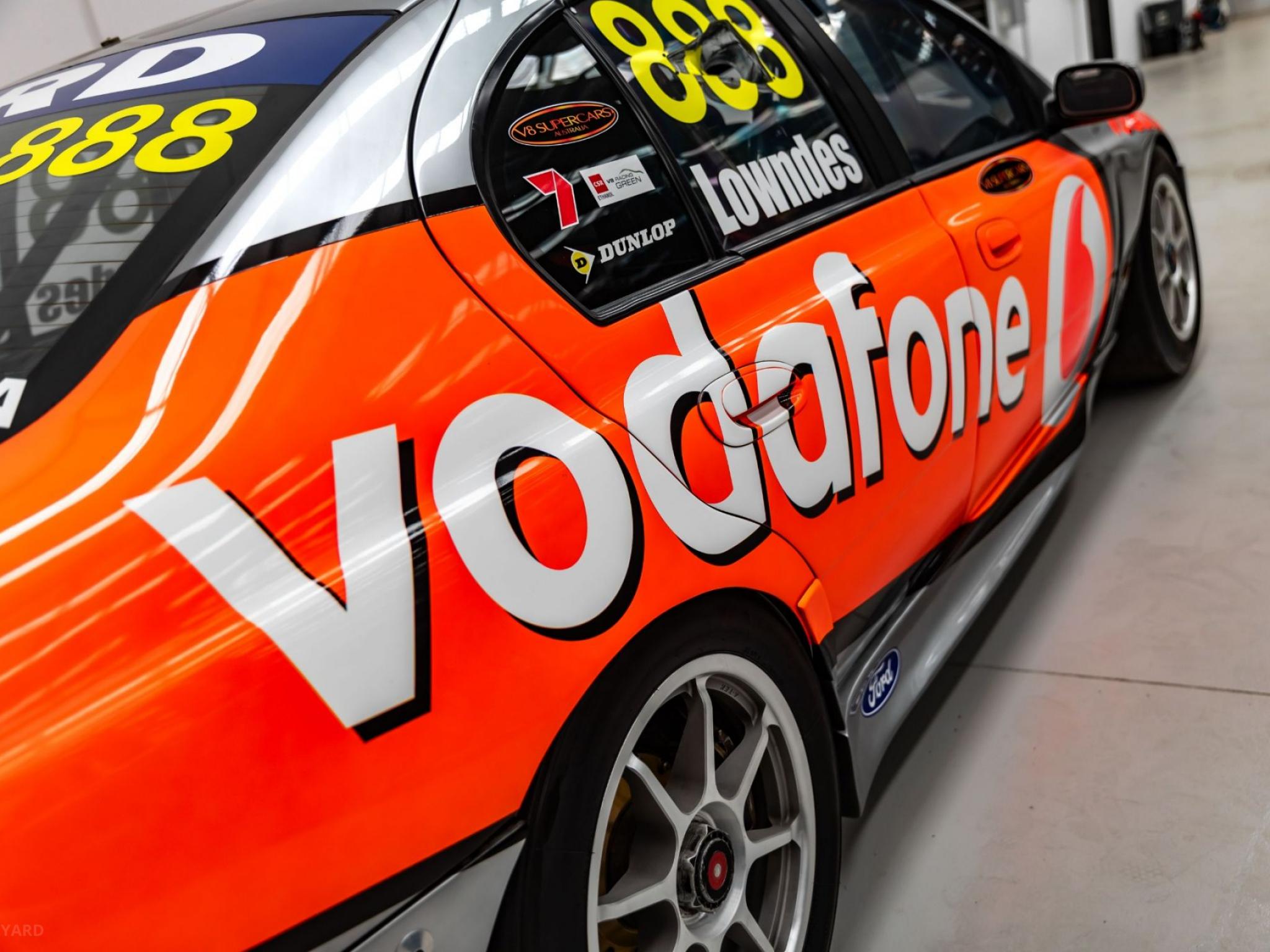FORD BF 888 LOWNDES SUPERCAR 888 CRAIG LOWNDES BUILT BY TRIPLE EIGHT ...