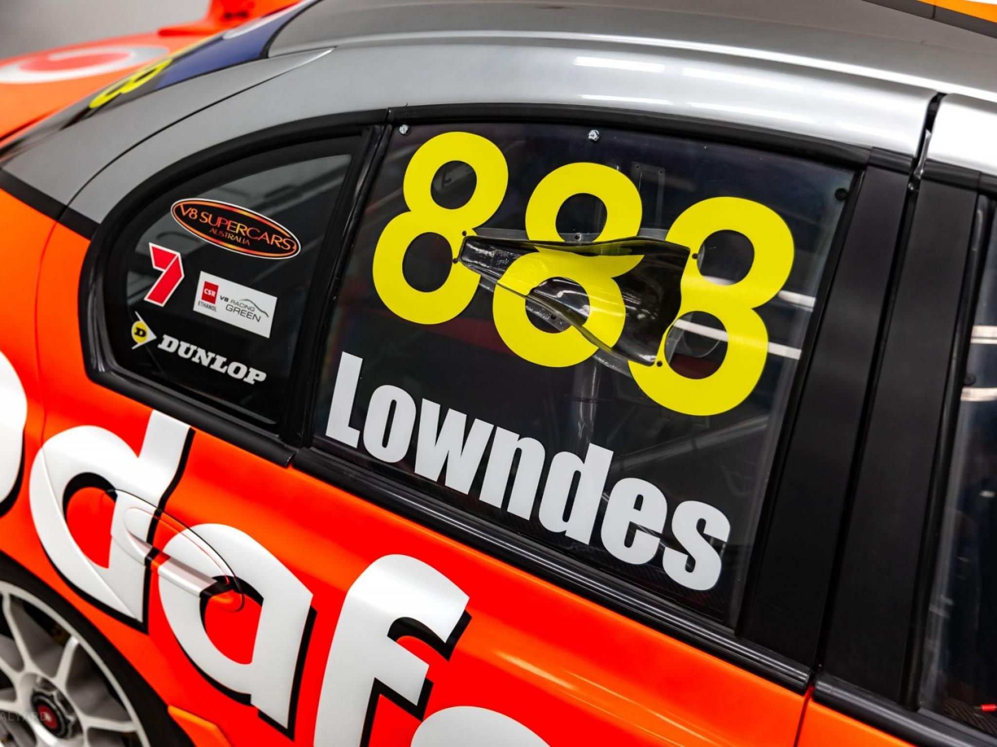 FORD BF 888 LOWNDES SUPERCAR 888 CRAIG LOWNDES BUILT BY TRIPLE EIGHT ...