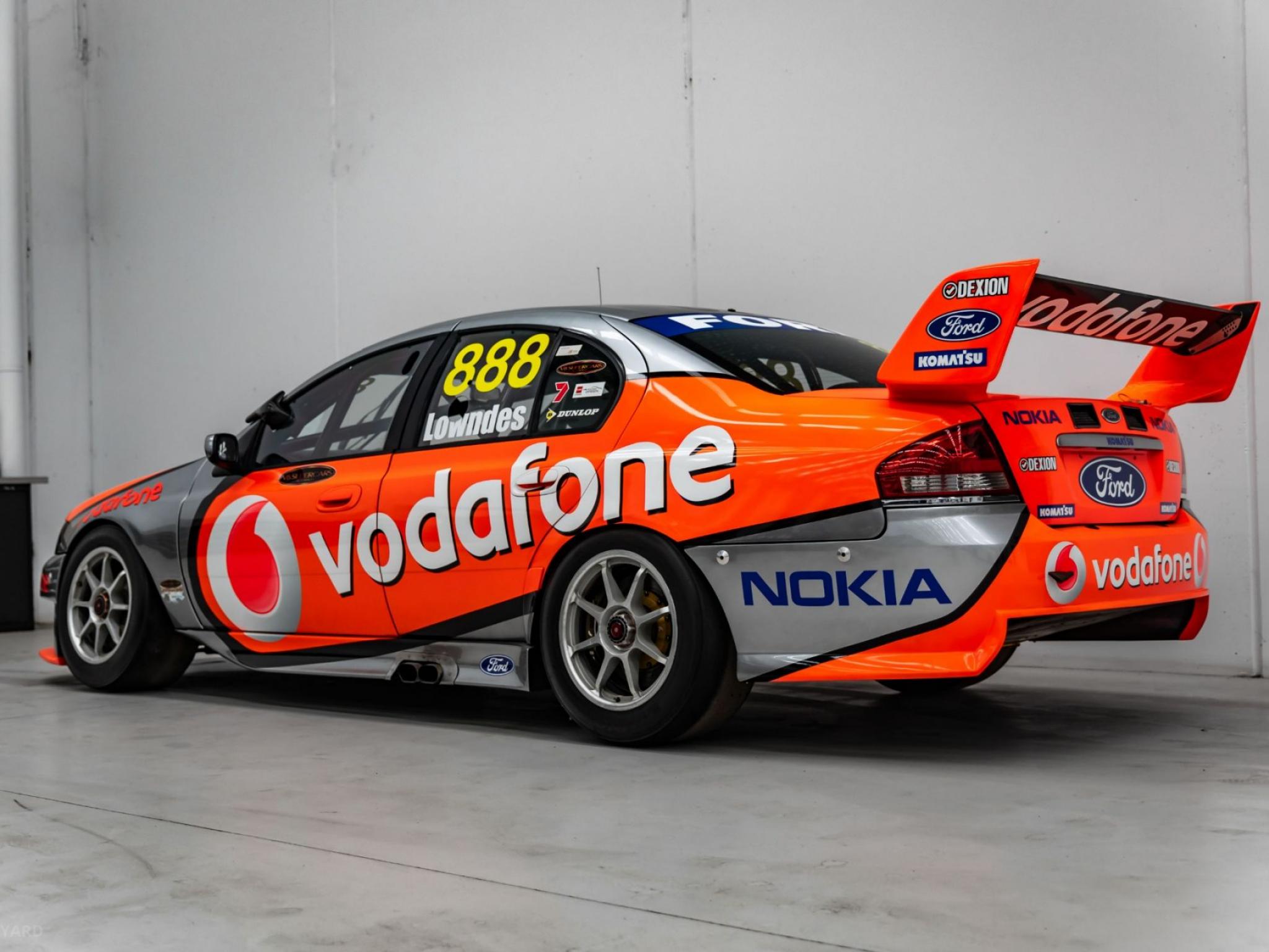 FORD BF 888 LOWNDES SUPERCAR 888 CRAIG LOWNDES BUILT BY TRIPLE EIGHT ...