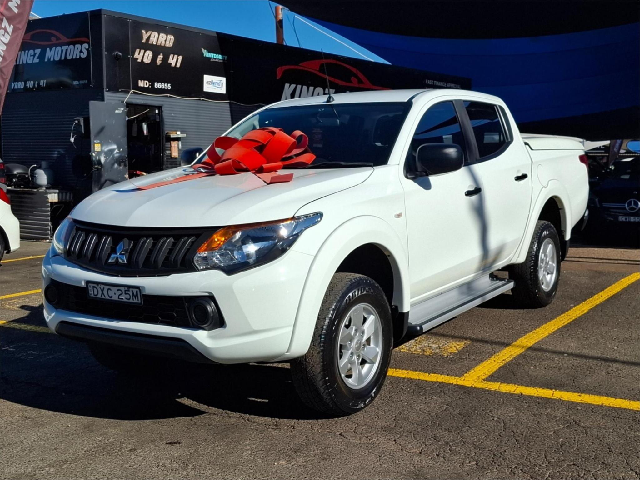 2018 MITSUBISHI TRITON MQ MY18 GLS UTILITY DOUBLE CAB 4DR MAN 6SP 4X4 950KG 2.4DT image 3