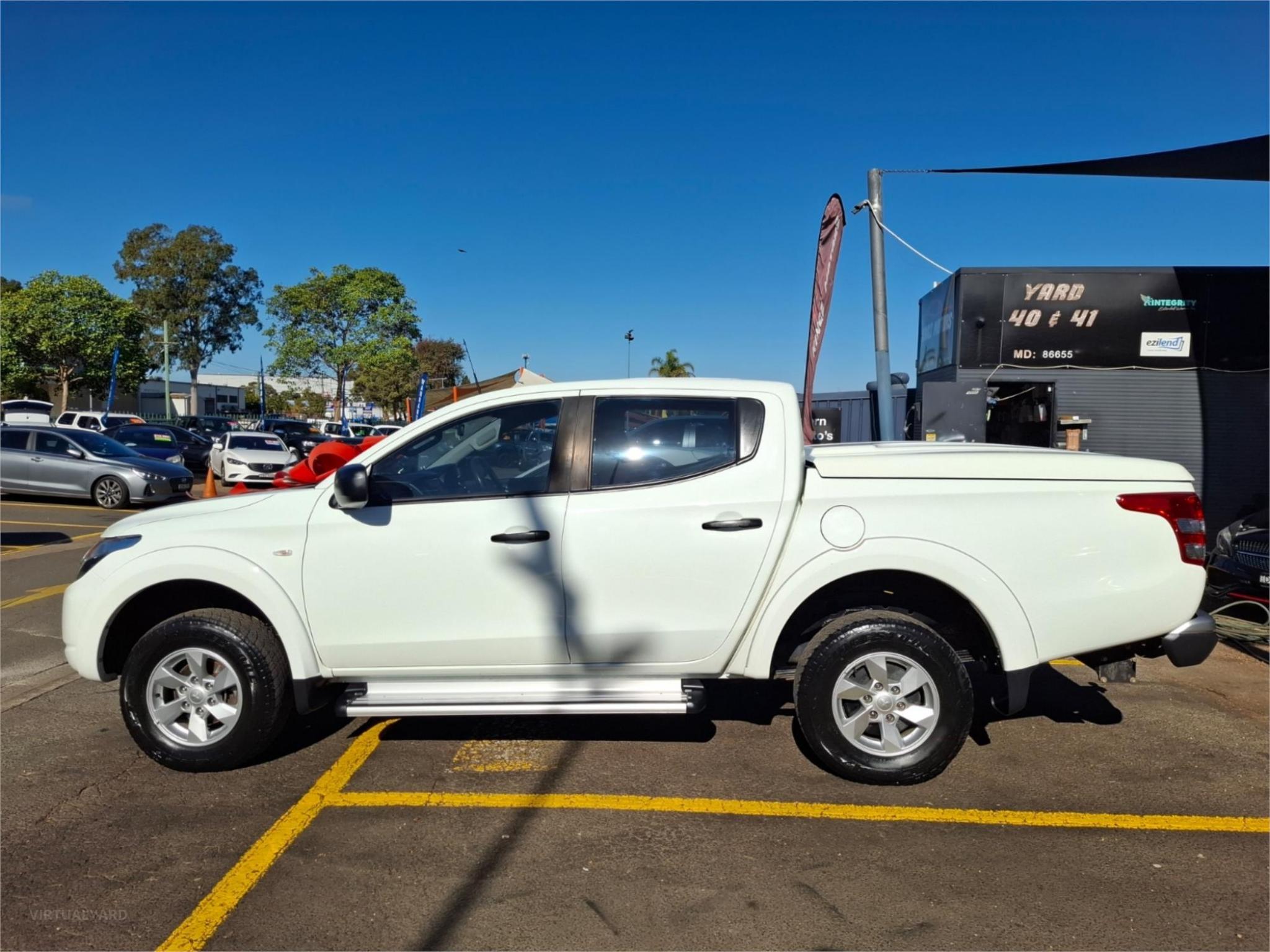 2018 MITSUBISHI TRITON MQ MY18 GLS UTILITY DOUBLE CAB 4DR MAN 6SP 4X4 950KG 2.4DT image 4