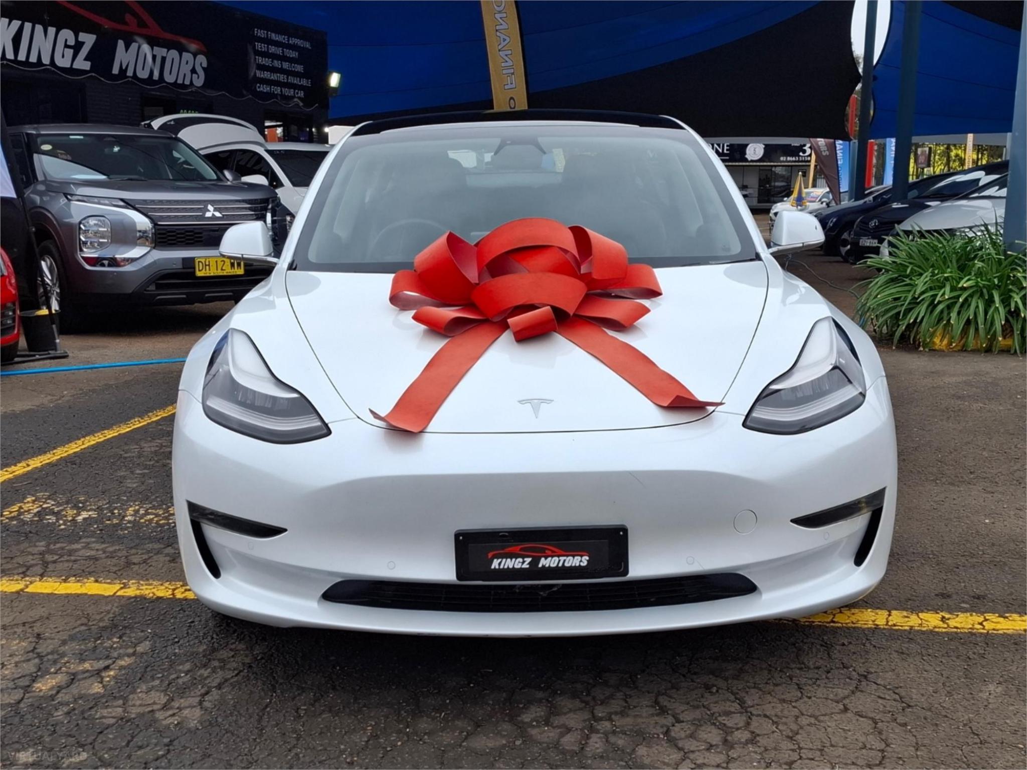 2020 TESLA MODEL 3 LONG RANGE SEDAN 4DR REDUCTION GEAR 1SP AWD AC258KW image 2