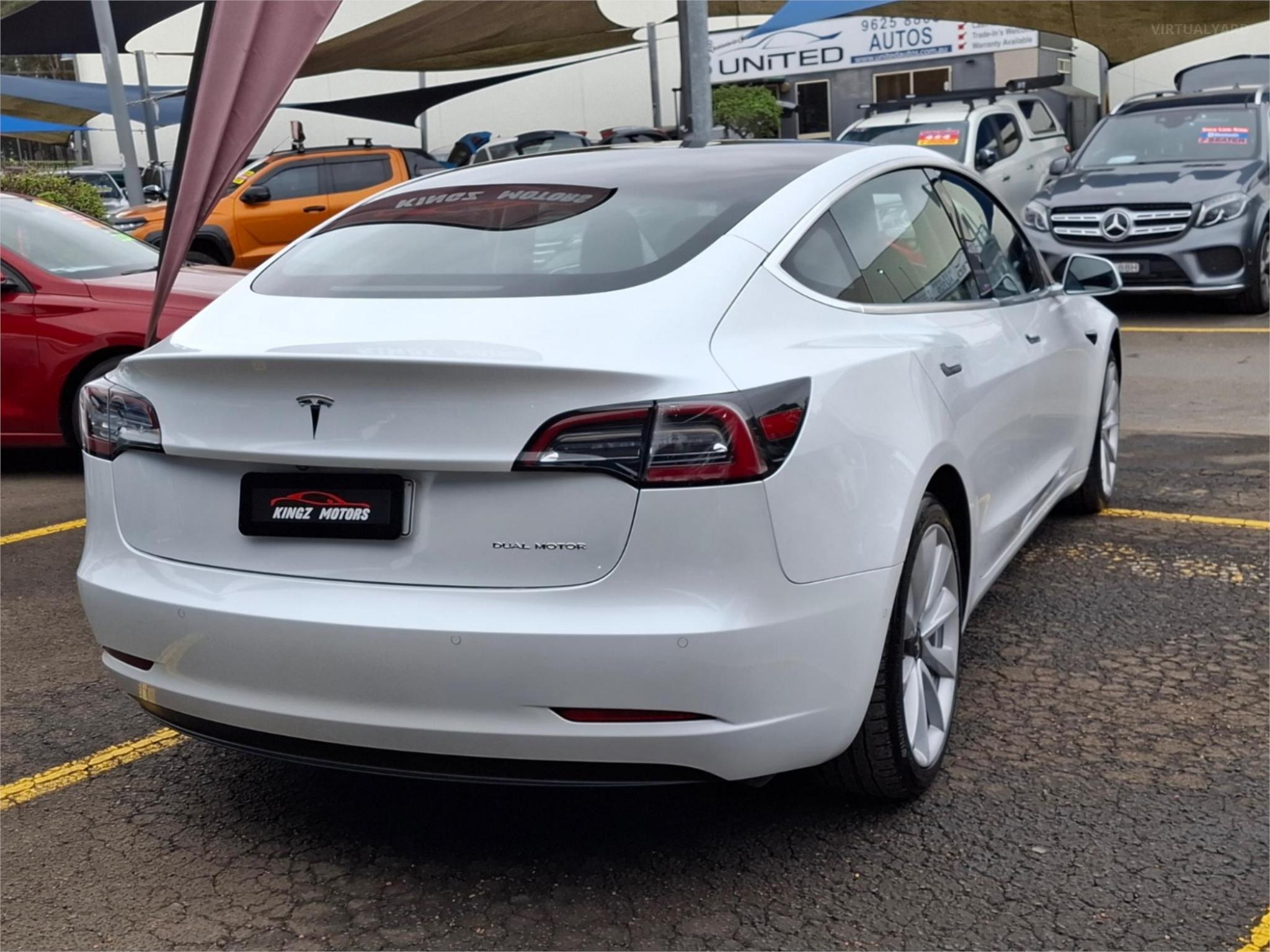 2020 TESLA MODEL 3 LONG RANGE SEDAN 4DR REDUCTION GEAR 1SP AWD AC258KW image 7