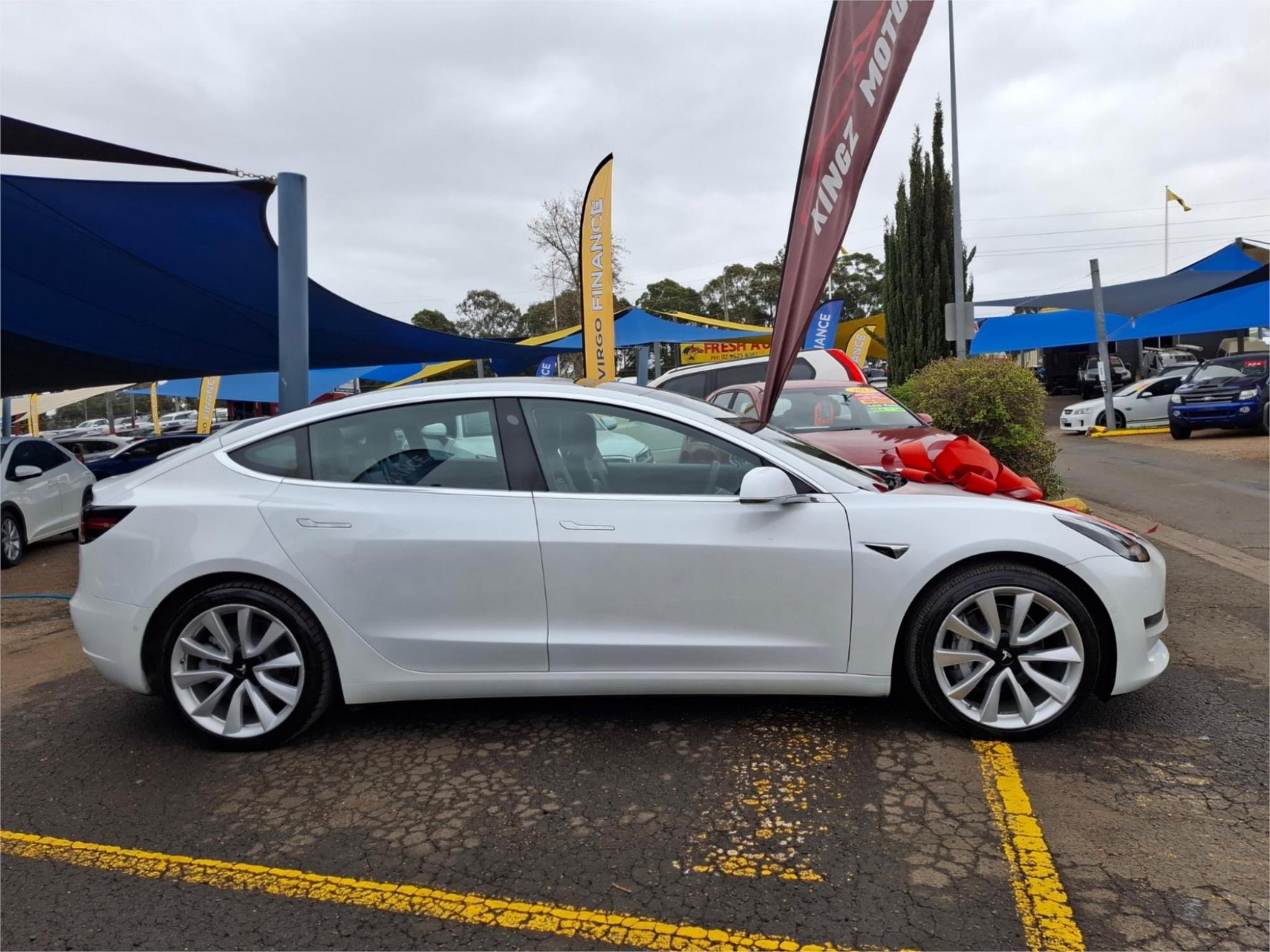 2020 TESLA MODEL 3 LONG RANGE SEDAN 4DR REDUCTION GEAR 1SP AWD AC258KW image 8
