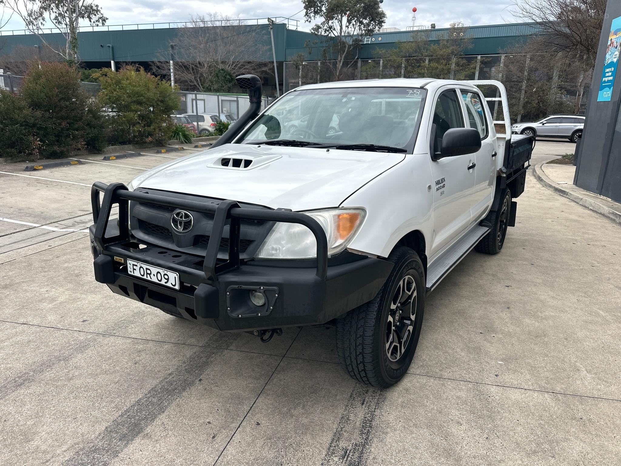 TOYOTA HILUX KUN26R MY07 SR UTILITY DUAL CAB 4DR MAN 5SP, 4X4 965KG 3.0DT image 7
