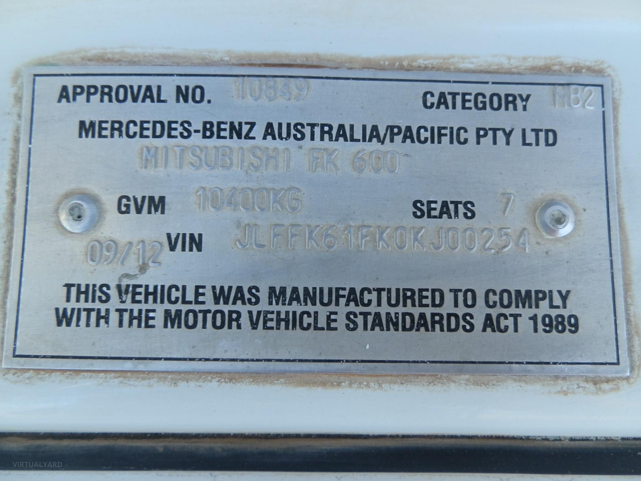 MITSUBISHI FUSO FK61