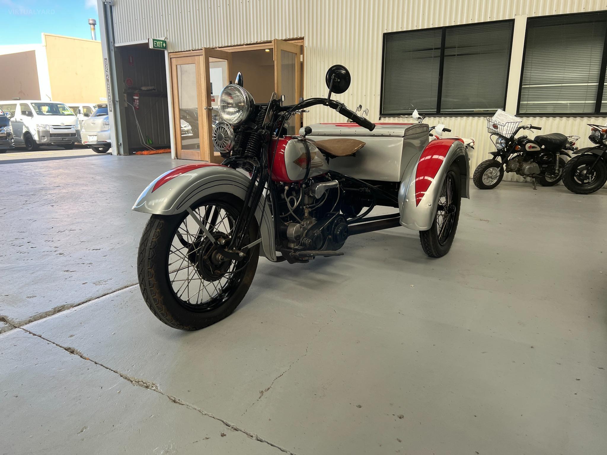 1934 HARLEY DAVIDSON SERVICE CAR 1934 Harley Davidson ServiCar