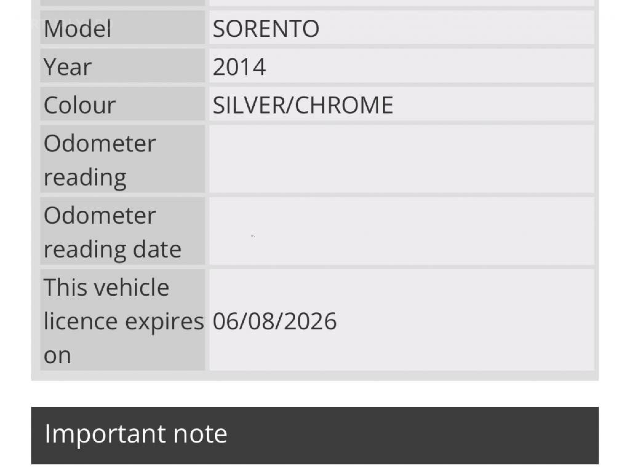 KIA SORENTO
