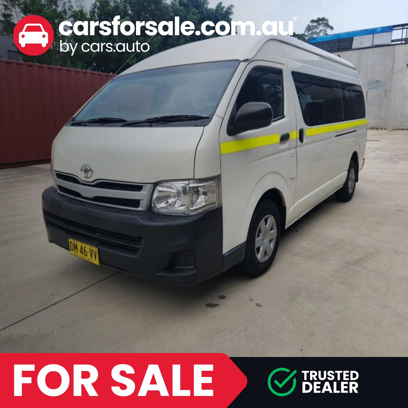 2011 Toyota Hiace Commuter Bus KDH223R