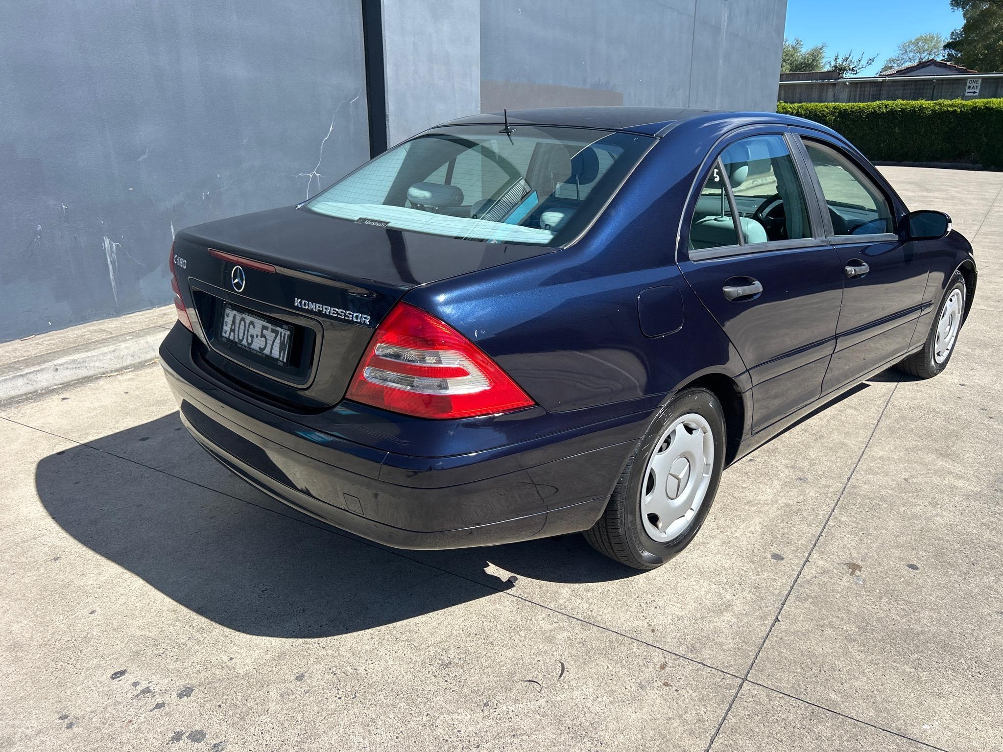 MERCEDES-BENZ C-CLASS CL203 C180 KOMPRESSOR SPORTS COUPE 2DR AUTO 5SP 1.8SC [MY03] image 3