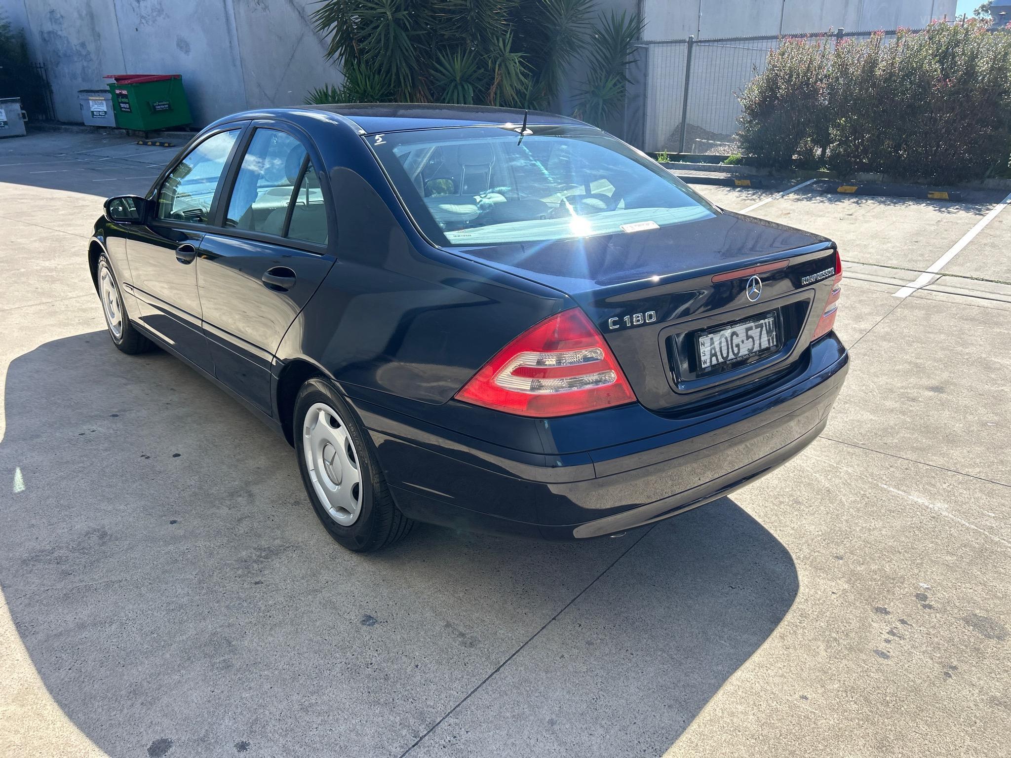 MERCEDES-BENZ C-CLASS CL203 C180 KOMPRESSOR SPORTS COUPE 2DR AUTO 5SP 1.8SC [MY03] image 4