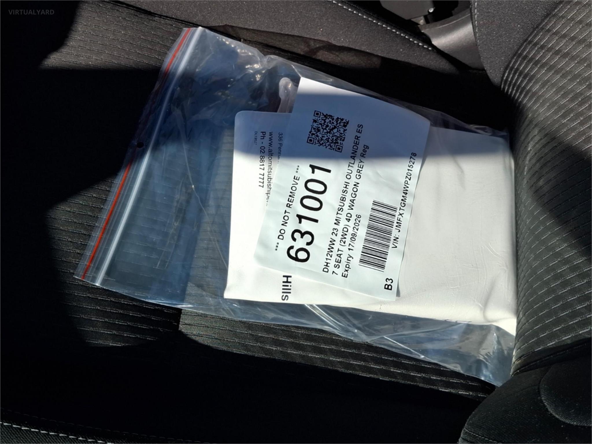 2023 MITSUBISHI OUTLANDER ZM ES WAGON 7ST 5DR CVT 8SP 2WD 2.5I (FLEET ONLY) [MY23] image 20