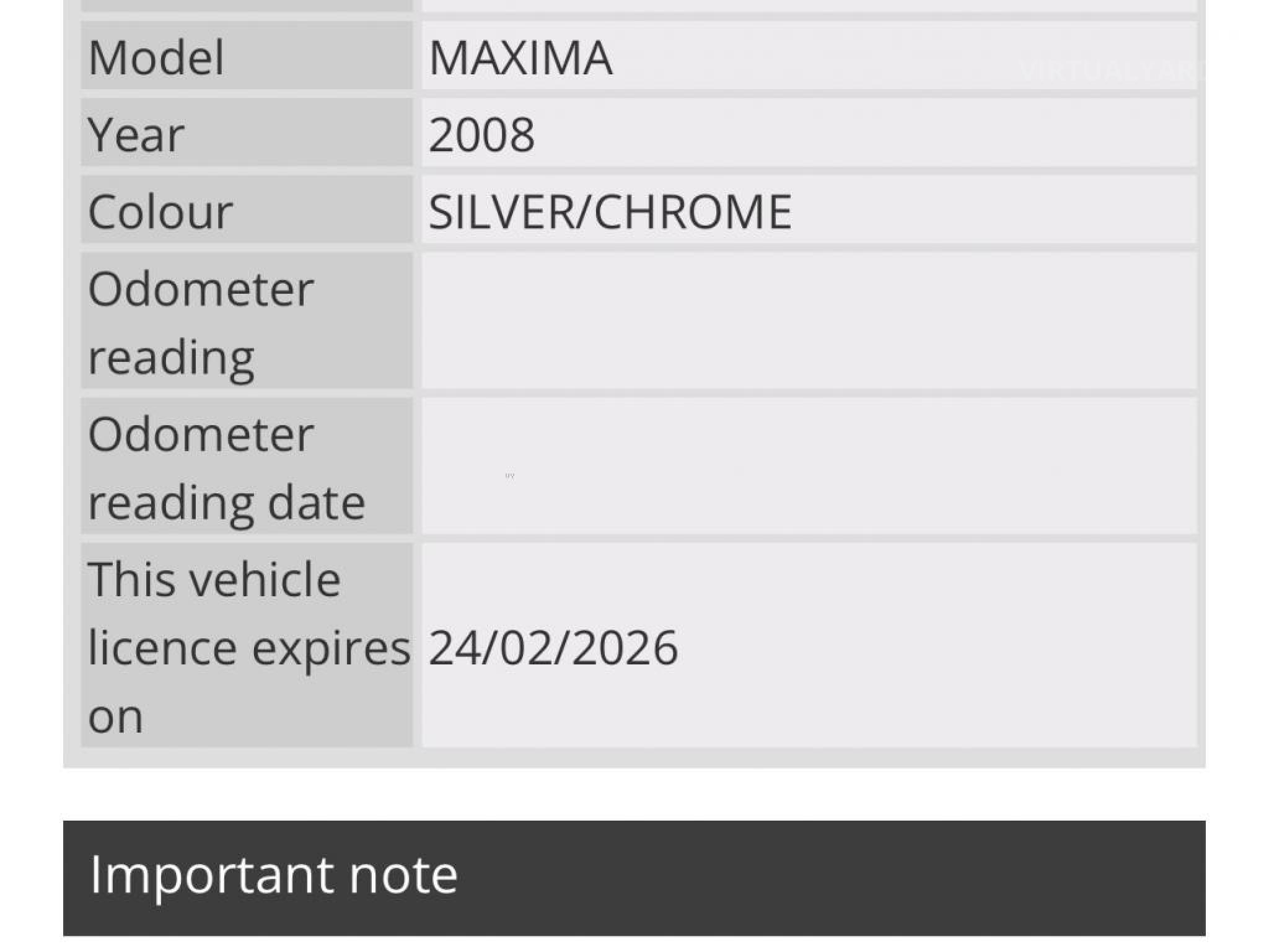 NISSAN MAXIMA
