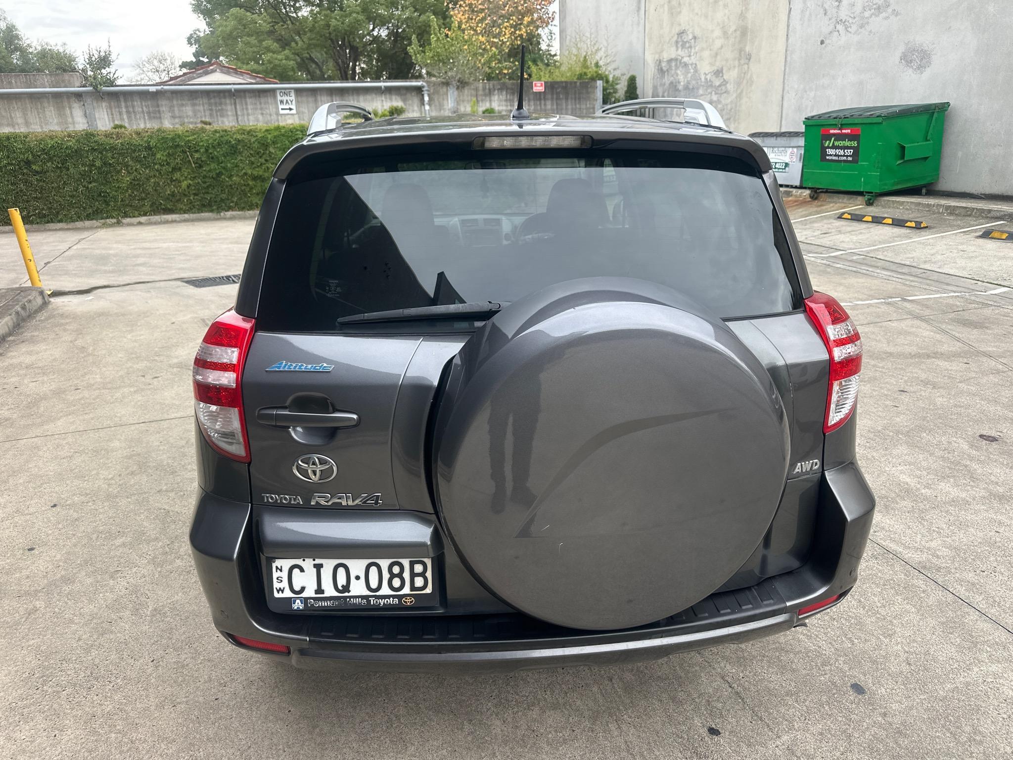 TOYOTA RAV4 ACA38R ALTITUDE WAGON 5DR AUTO 4SP, 4X2 2.4I [MY12] image 16