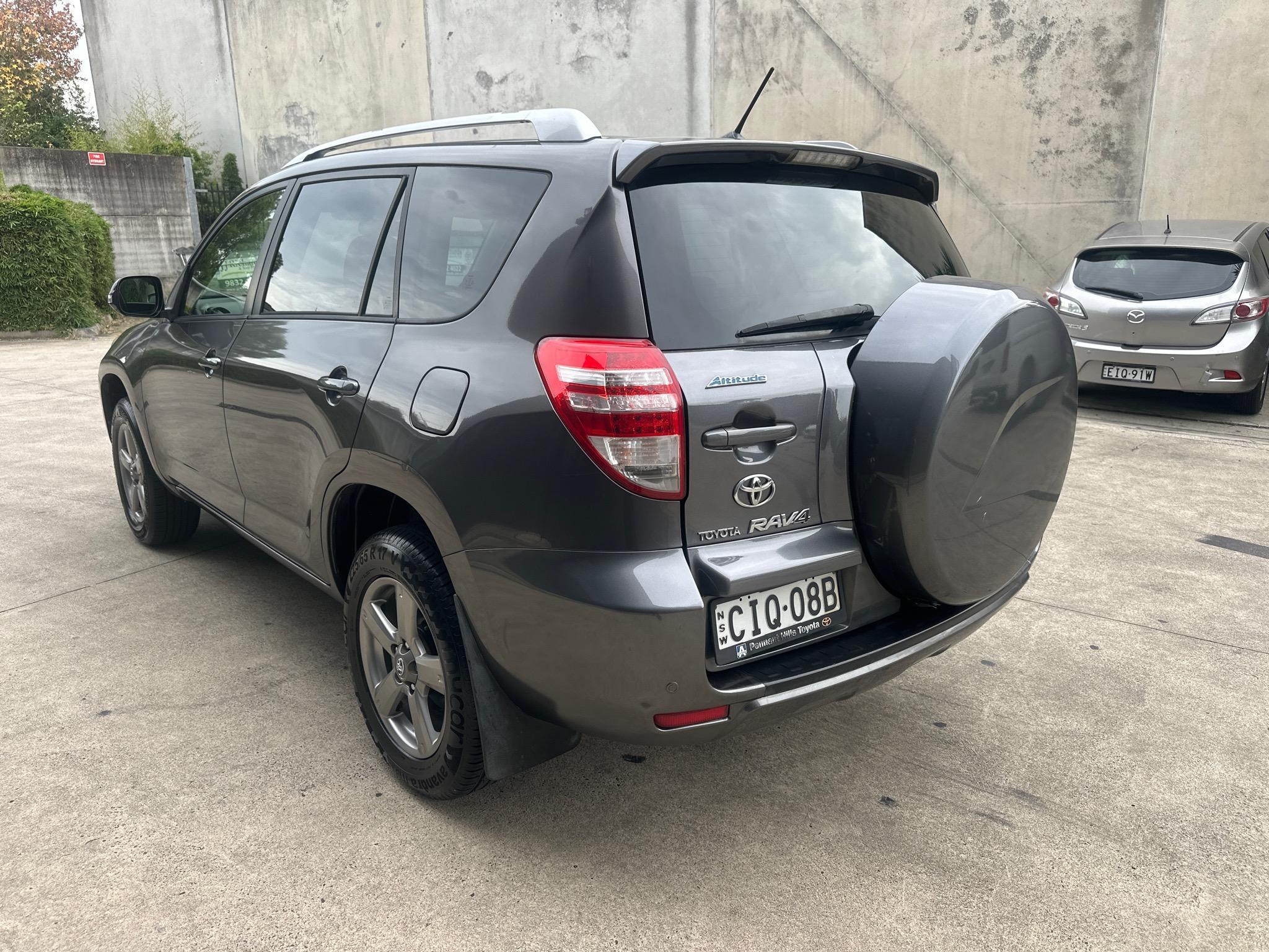 TOYOTA RAV4 ACA38R ALTITUDE WAGON 5DR AUTO 4SP, 4X2 2.4I [MY12] image 3