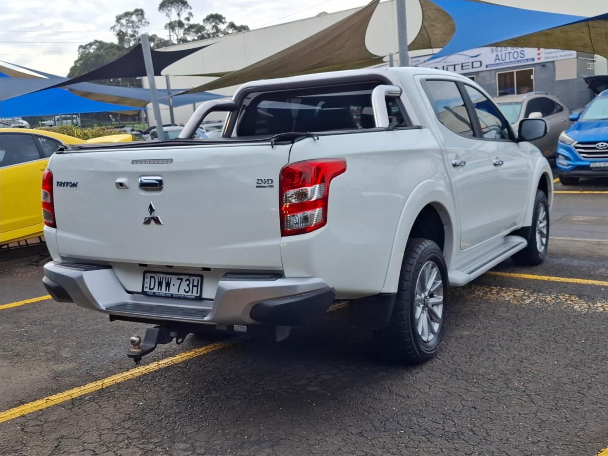 2018 MITSUBISHI TRITON MQ MY18 GLX UTILITY DOUBLE CAB 4DR SPTS AUTO 5SP 4X4 960KG 2.4DT image 7