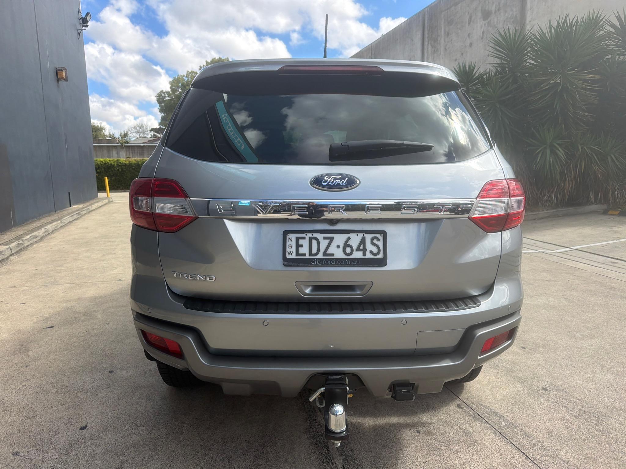 FORD EVEREST UA II TREND WAGON 7ST 5DR SPTS AUTO 10SP, RWD 2.0DTT [MY19] image 4