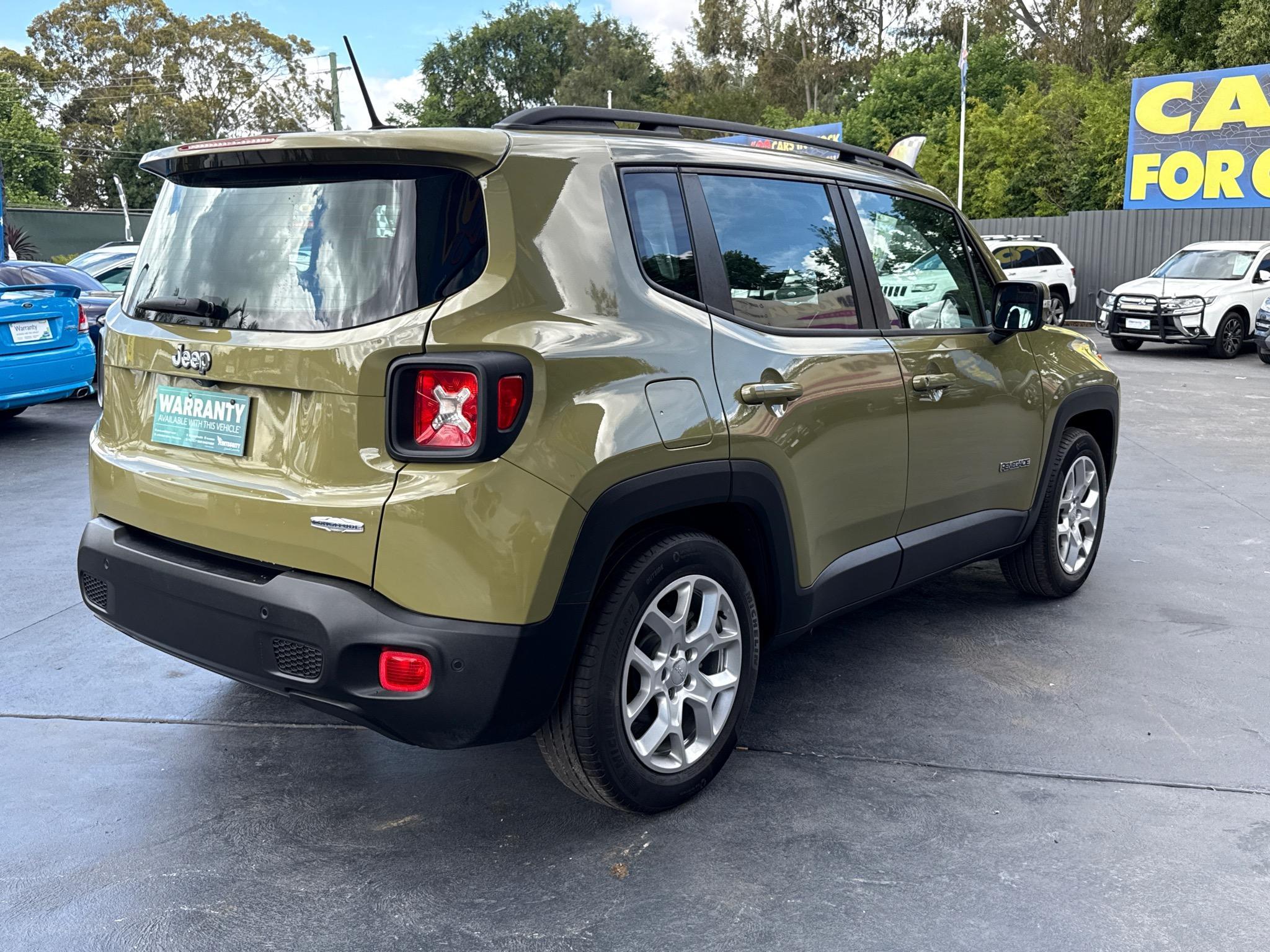 JEEP RENEGADE BU LONGITUDE HATCHBACK 5DR DDCT 6SP 1.4T [MY15]