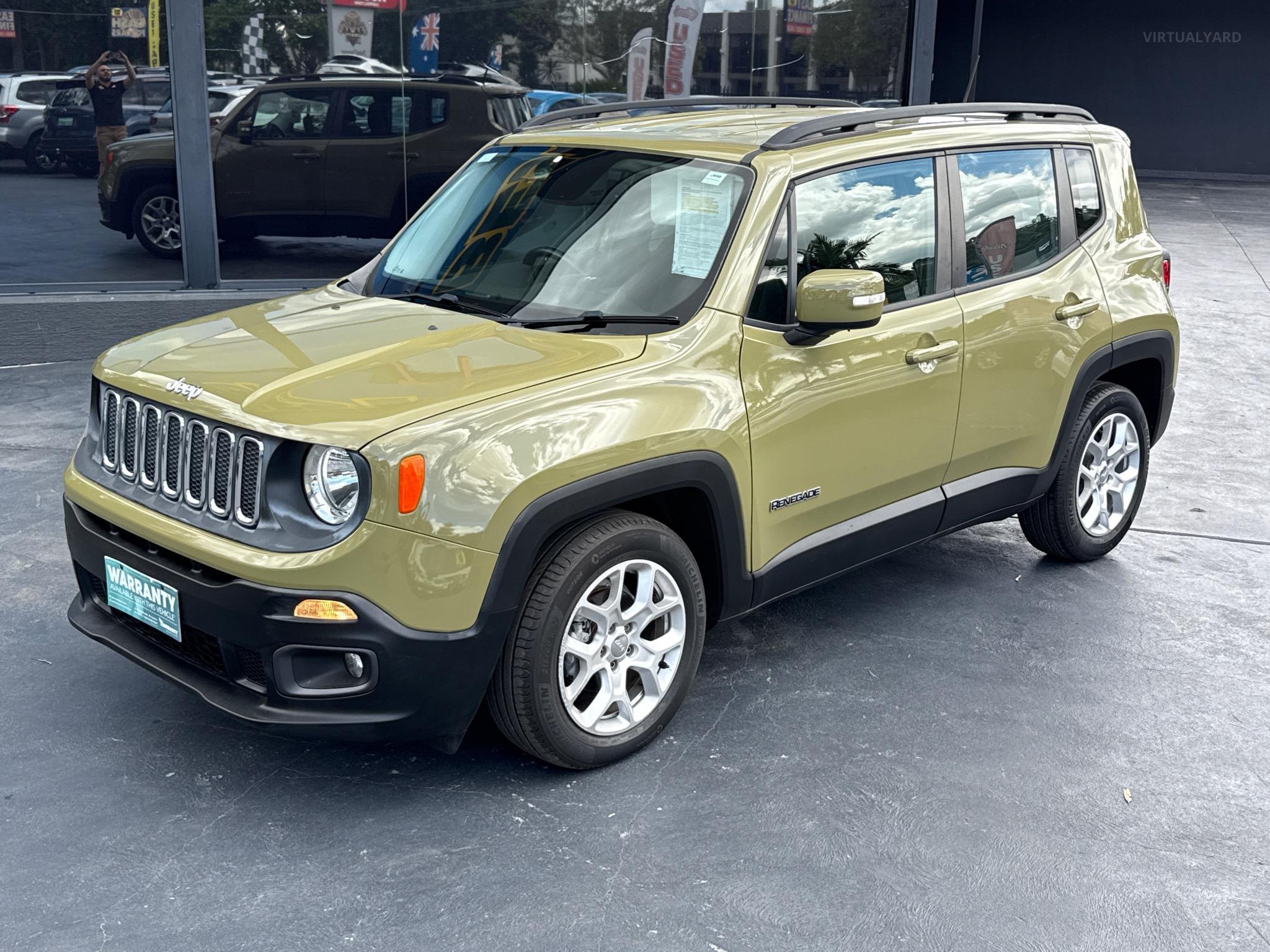 JEEP RENEGADE BU LONGITUDE HATCHBACK 5DR DDCT 6SP 1.4T [MY15]