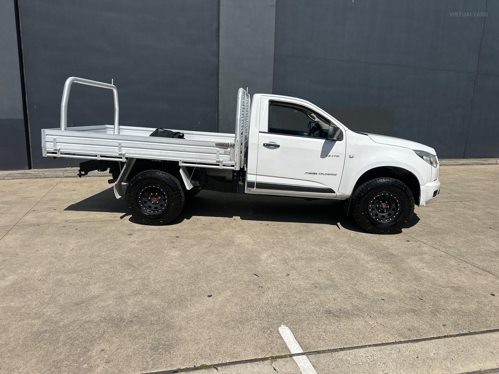 HOLDEN COLORADO RG MY13 DX CAB CHASSIS SINGLE CAB 2DR MAN 5SP 4X4 1143KG 2.8DT image 2