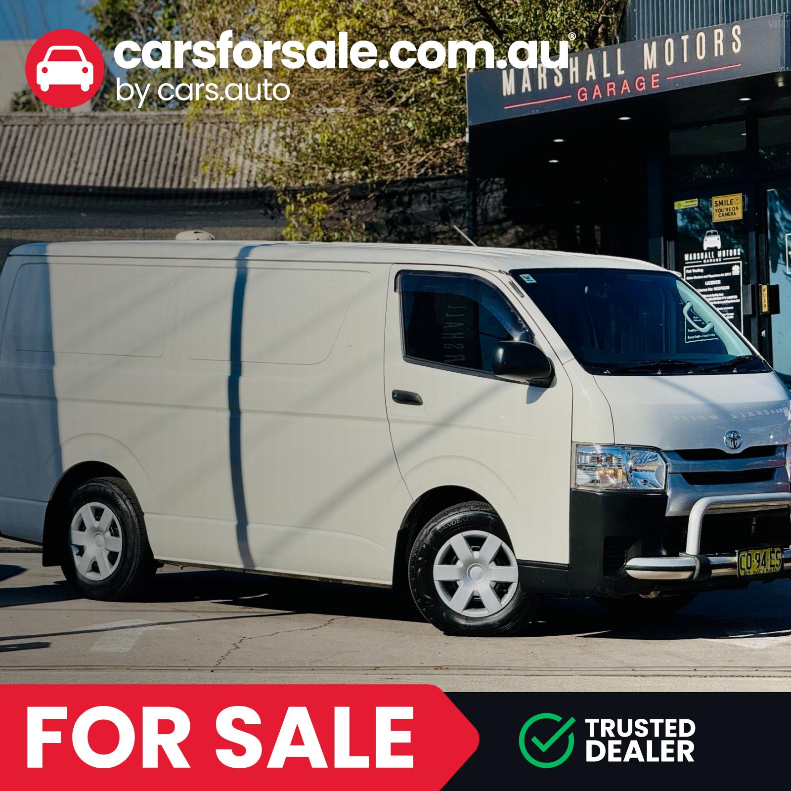 Van Cars Toyota Vans For Sale Sydney 2006 Toyota Hiace Hi Top