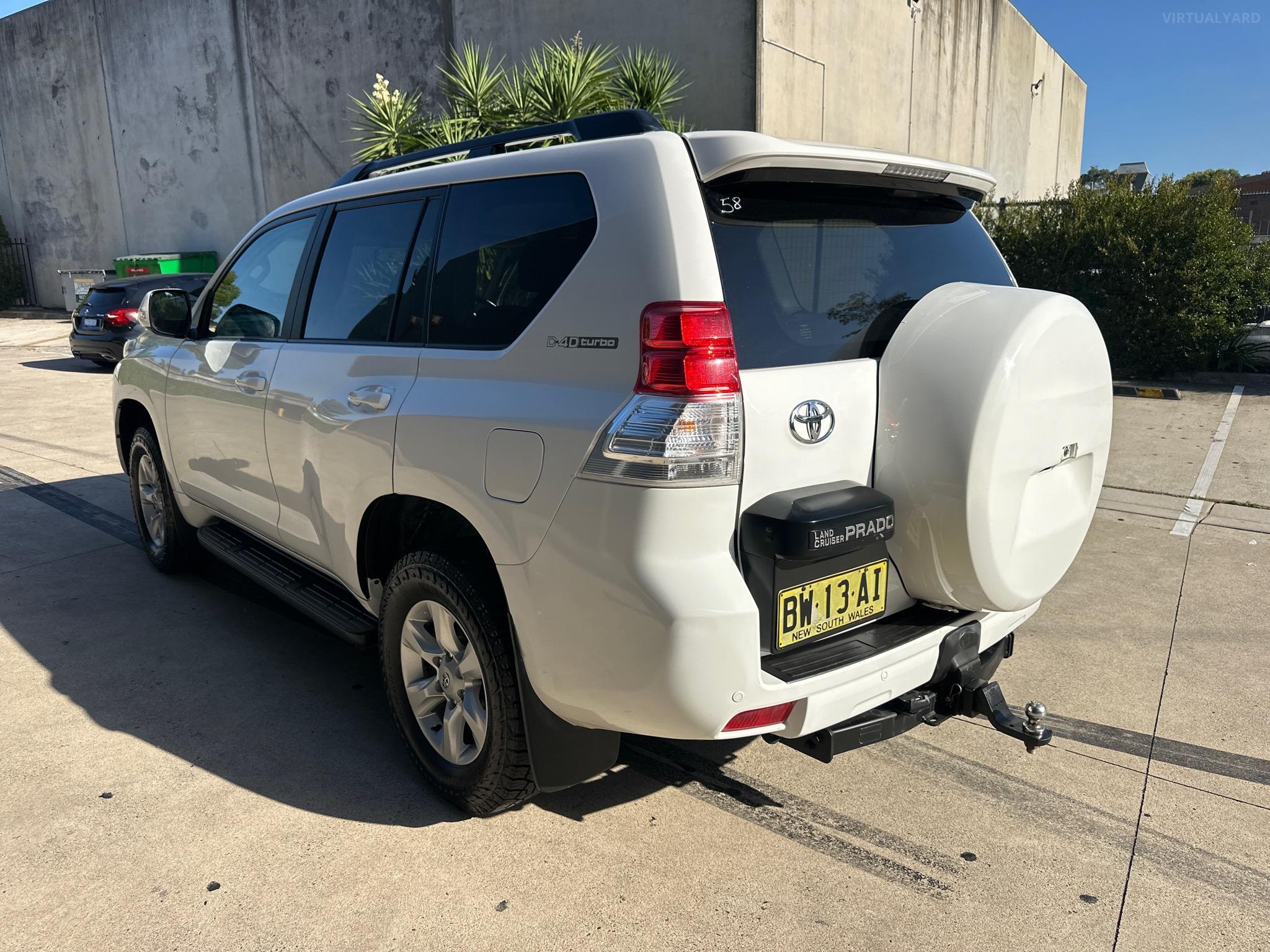 TOYOTA LANDCRUISER PRADO KDJ150R GXL WAGON 7ST 5DR SPTS AUTO 5SP, 4X4 3.0DT image 4