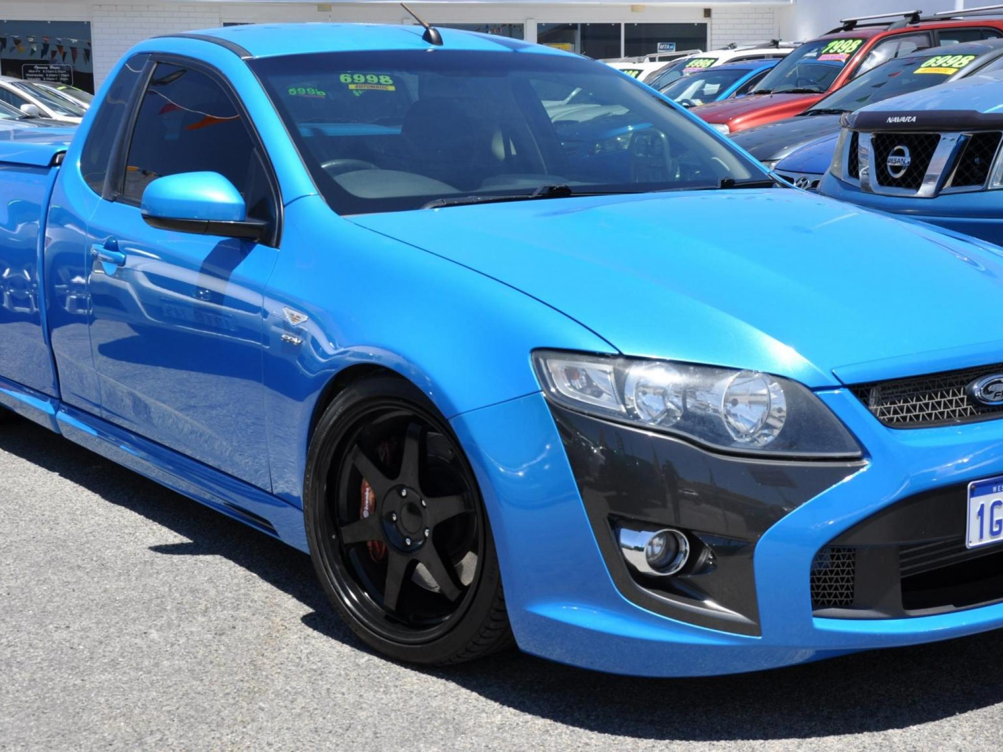 2008 FORD FPV F6 FG UTILITY TURBO SP AUTO SEQ SPORTSHIFT