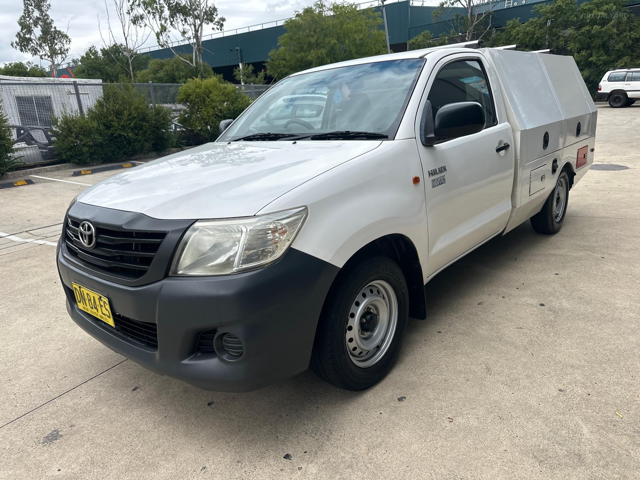 TOYOTA HILUX TGN16R MY12 WORKMATE CAB CHASSIS SINGLE CAB 2DR MAN 5SP, 4X2 1315KG 2.7I image 14