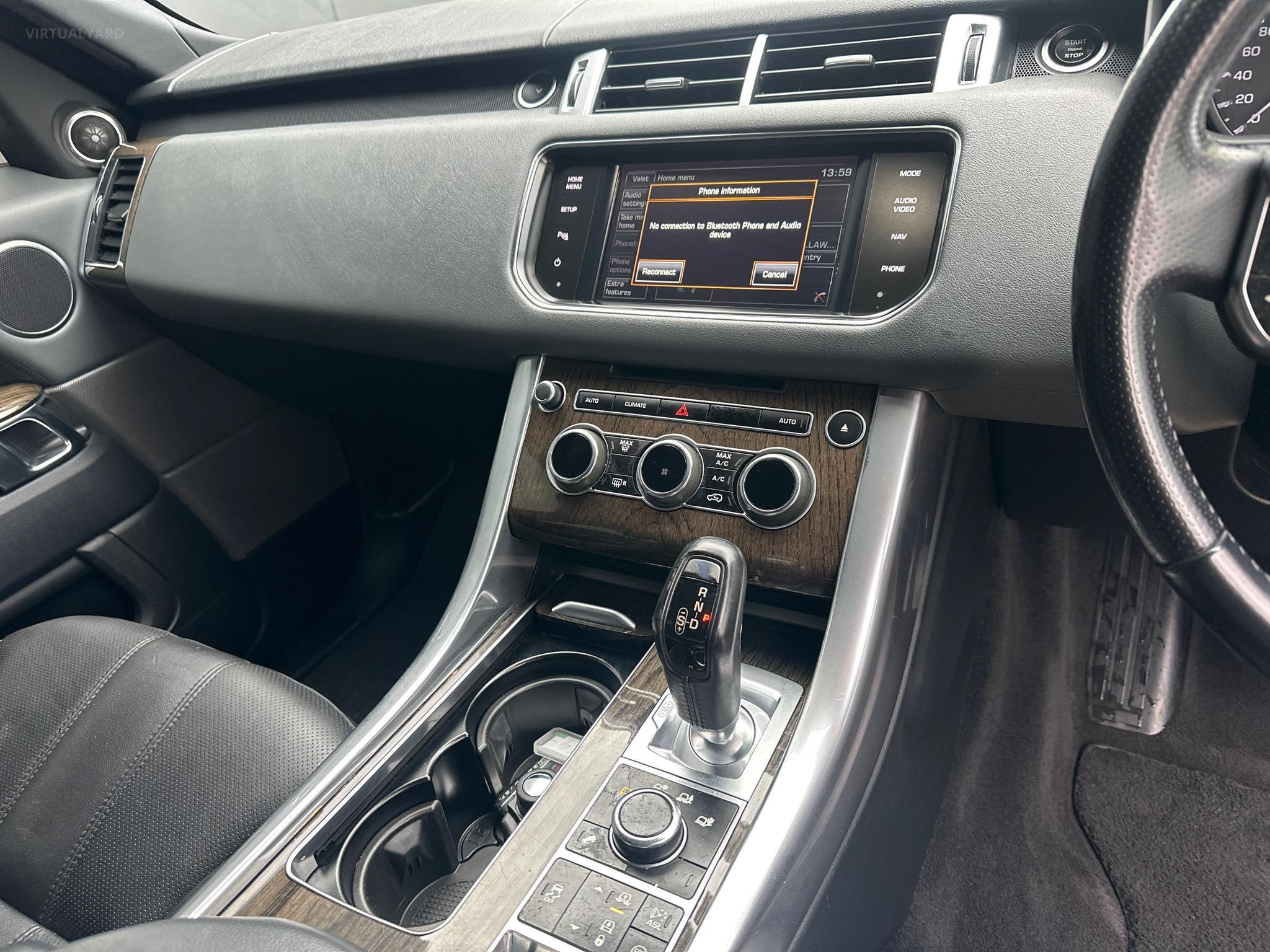 LAND ROVER RANGE ROVER SPORT L494 TDV6 SE WAGON 5DR SPTS AUTO 8SP 4X4 3.0DTT [MY14] image 11