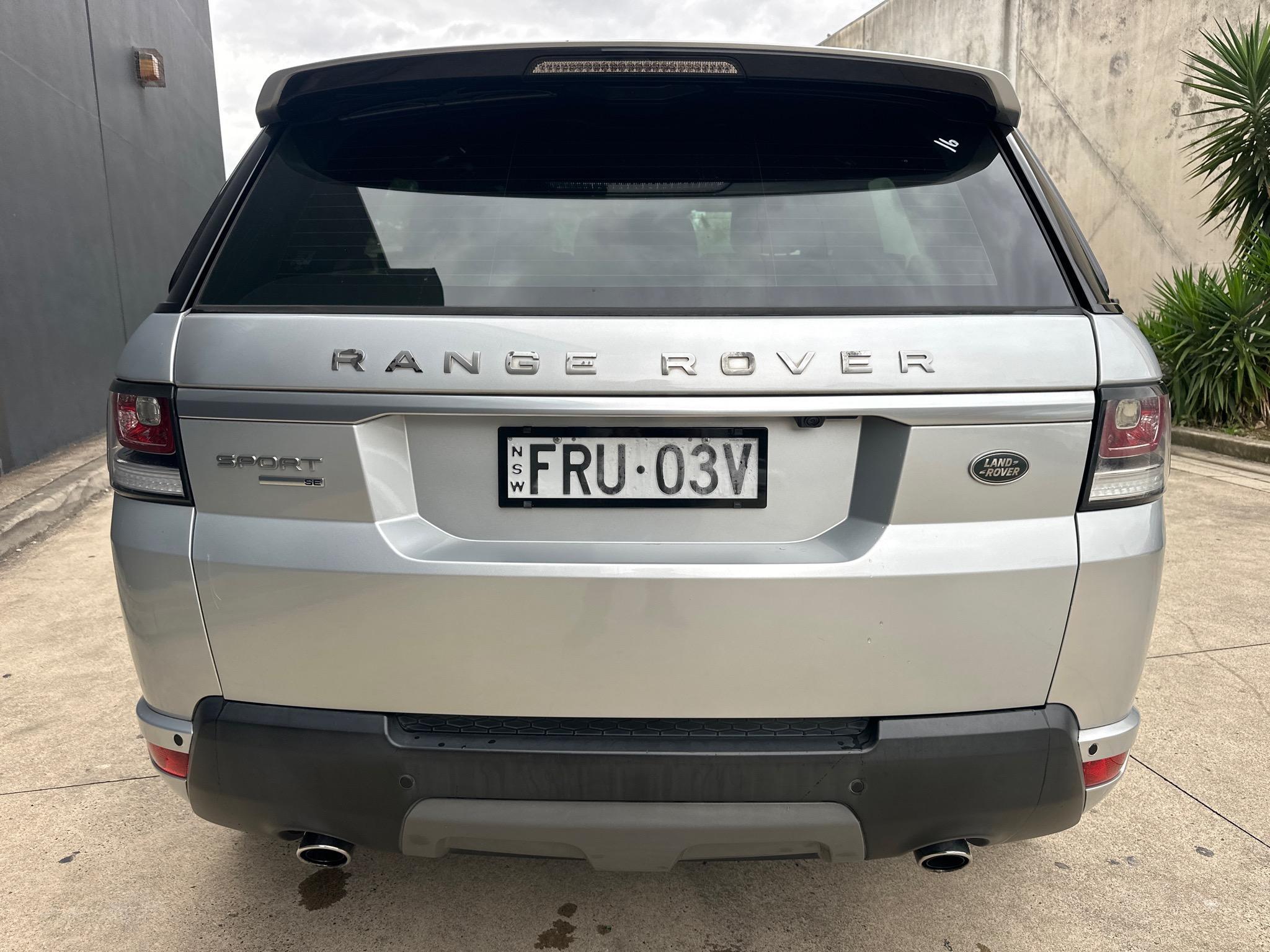LAND ROVER RANGE ROVER SPORT L494 TDV6 SE WAGON 5DR SPTS AUTO 8SP 4X4 3.0DTT [MY14] image 4