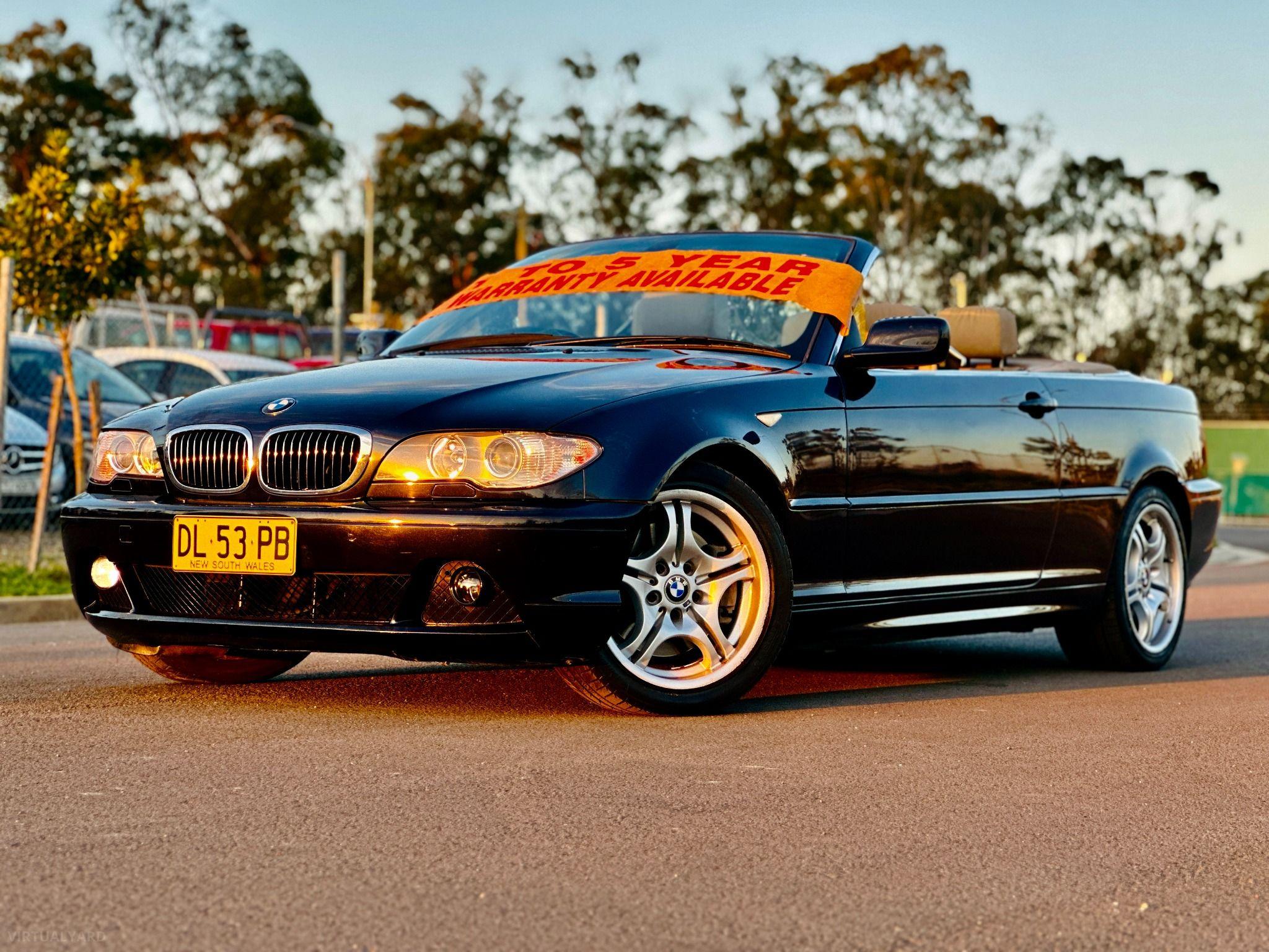 BMW 330CI HIGH-LINE E46 6 CYL 3.0L CONVERTIBLE LUXURY