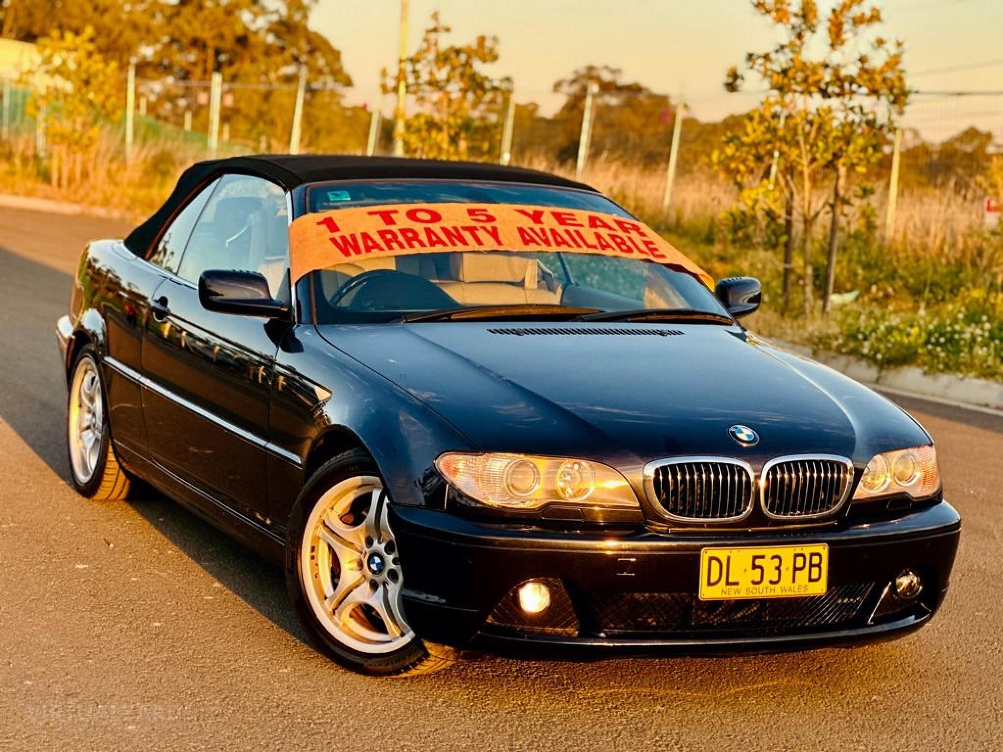 BMW 330CI HIGH-LINE E46 6 CYL 3.0L CONVERTIBLE LUXURY