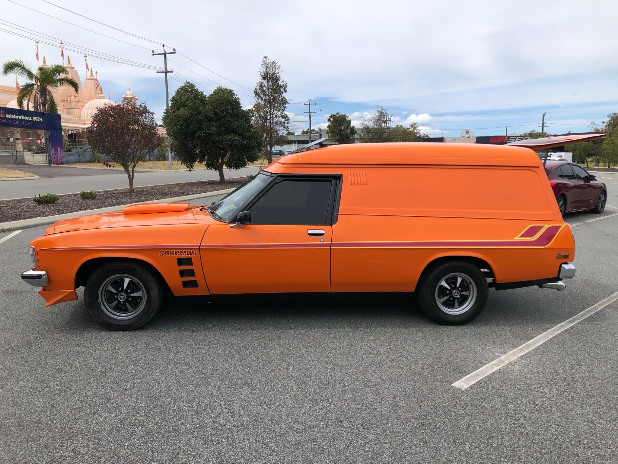 Car Sandman Panel Van 2015 1974 Holden Sandman Replica HQ Van 3dr Auto