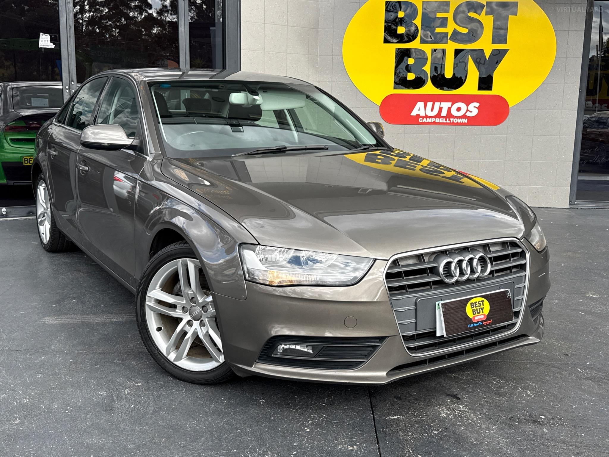 AUDI A4 B8 SEDAN 4DR MULTITRONIC 8SP 2.0DT [MY13]