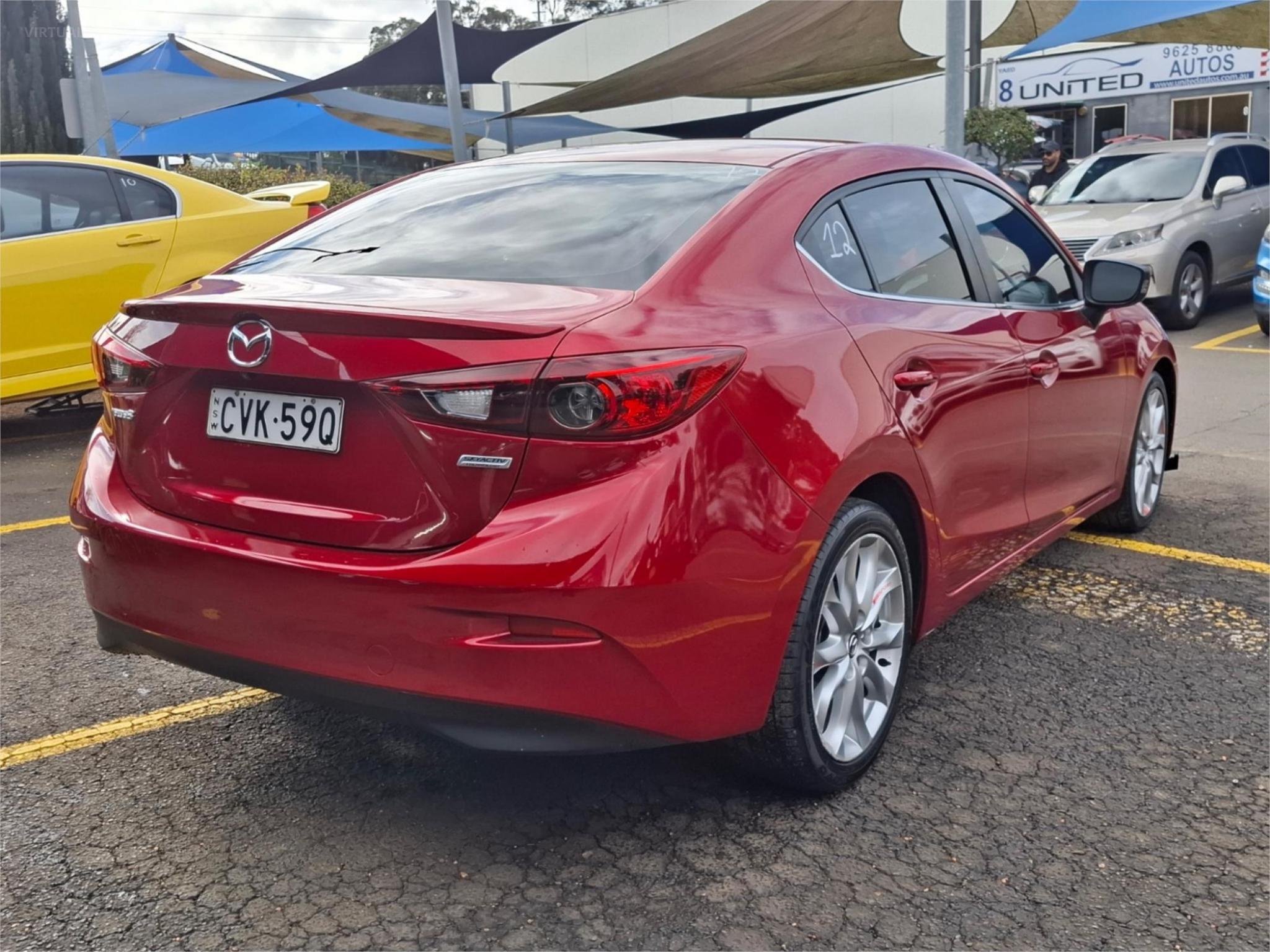 2014 MAZDA 3 BM SERIES SP25 SEDAN 4DR SKYACTIV-DRIVE 6SP 2.5I image 7