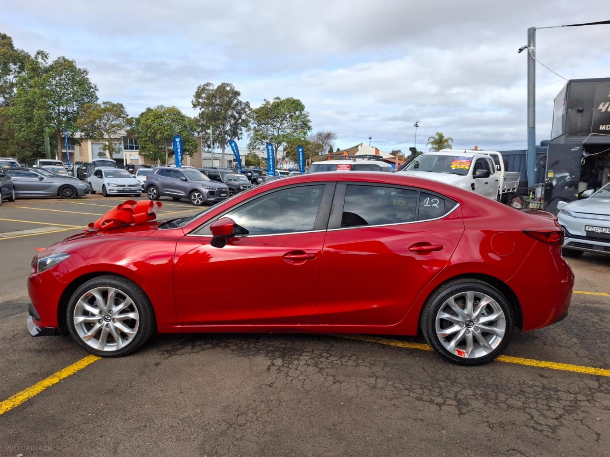 2014 MAZDA 3 BM SERIES SP25 SEDAN 4DR SKYACTIV-DRIVE 6SP 2.5I image 4