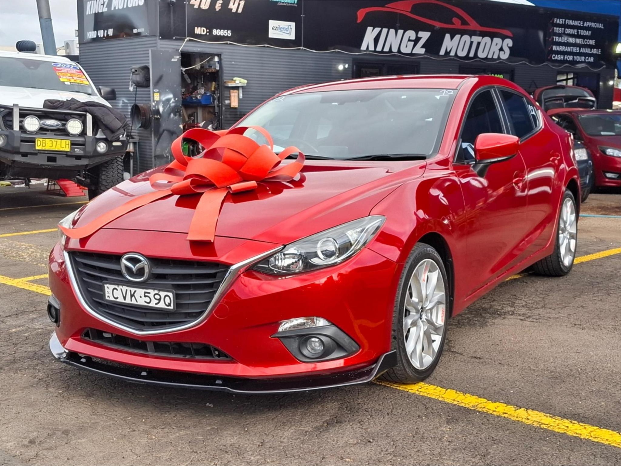 2014 MAZDA 3 BM SERIES SP25 SEDAN 4DR SKYACTIV-DRIVE 6SP 2.5I image 3