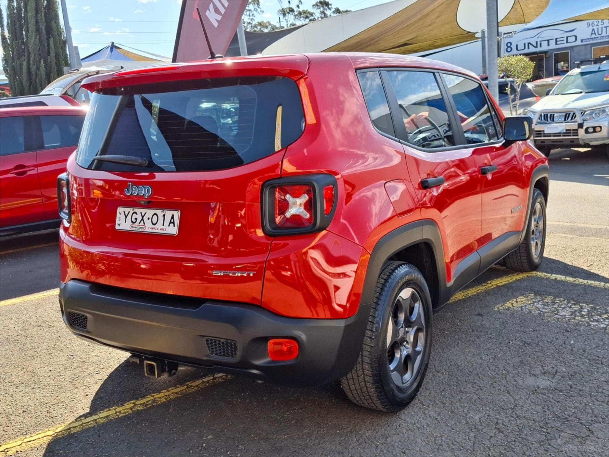 2016 JEEP RENEGADE BU SPORT HATCHBACK 5DR DDCT 6SP 1.4T [MY16] image 7